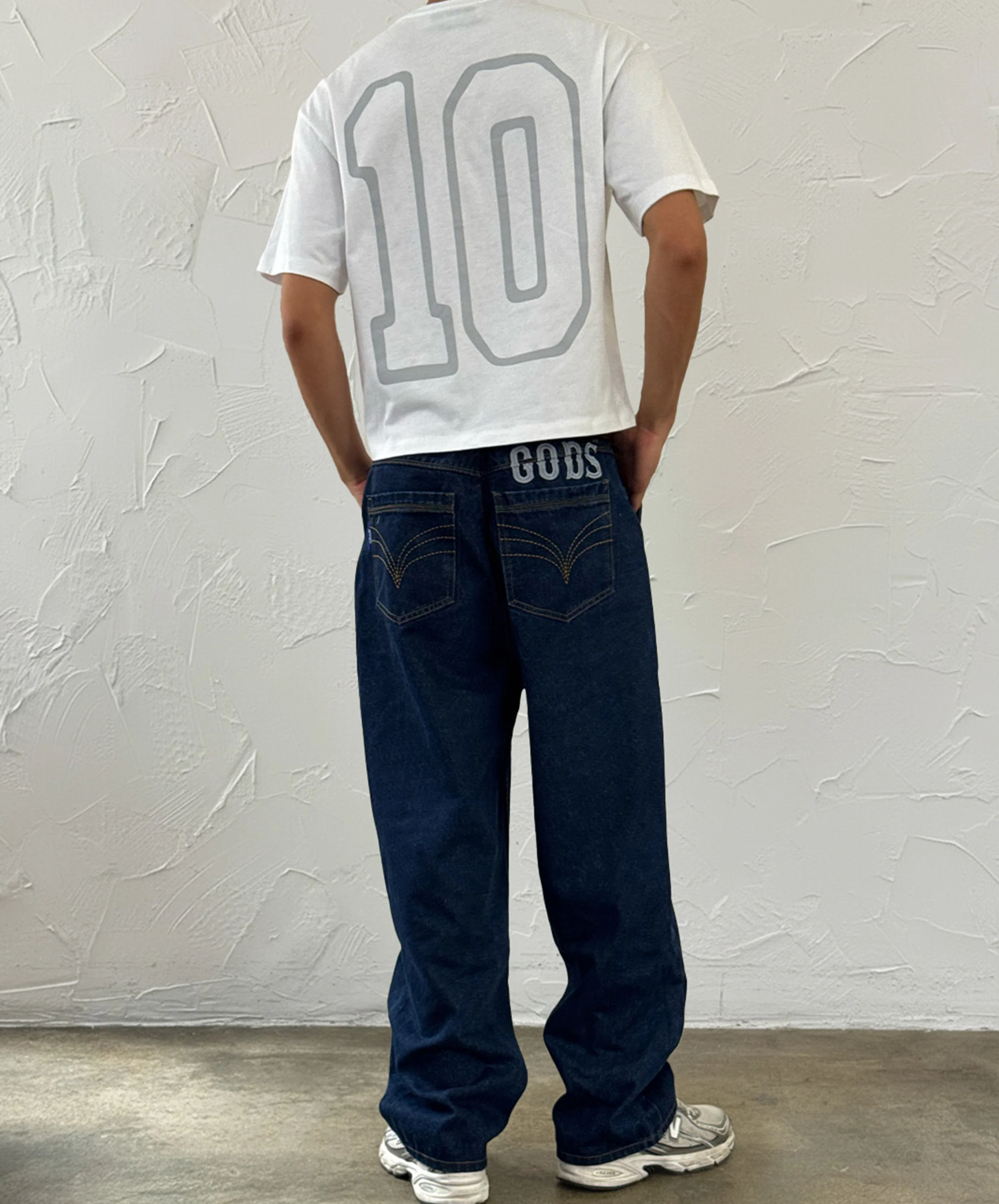 10 Boxy Tee White - Image 4