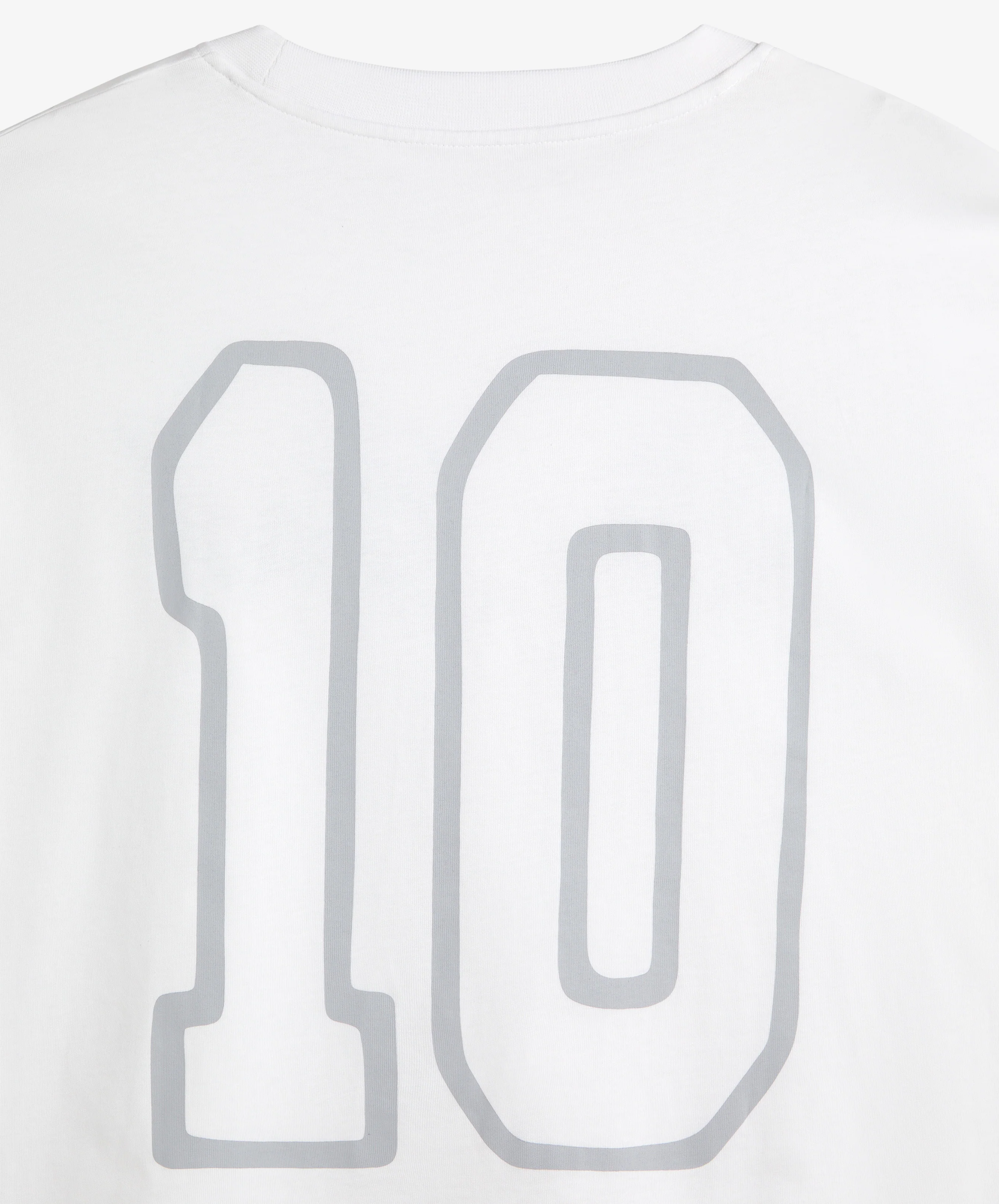 10 Boxy Tee White - Image 6
