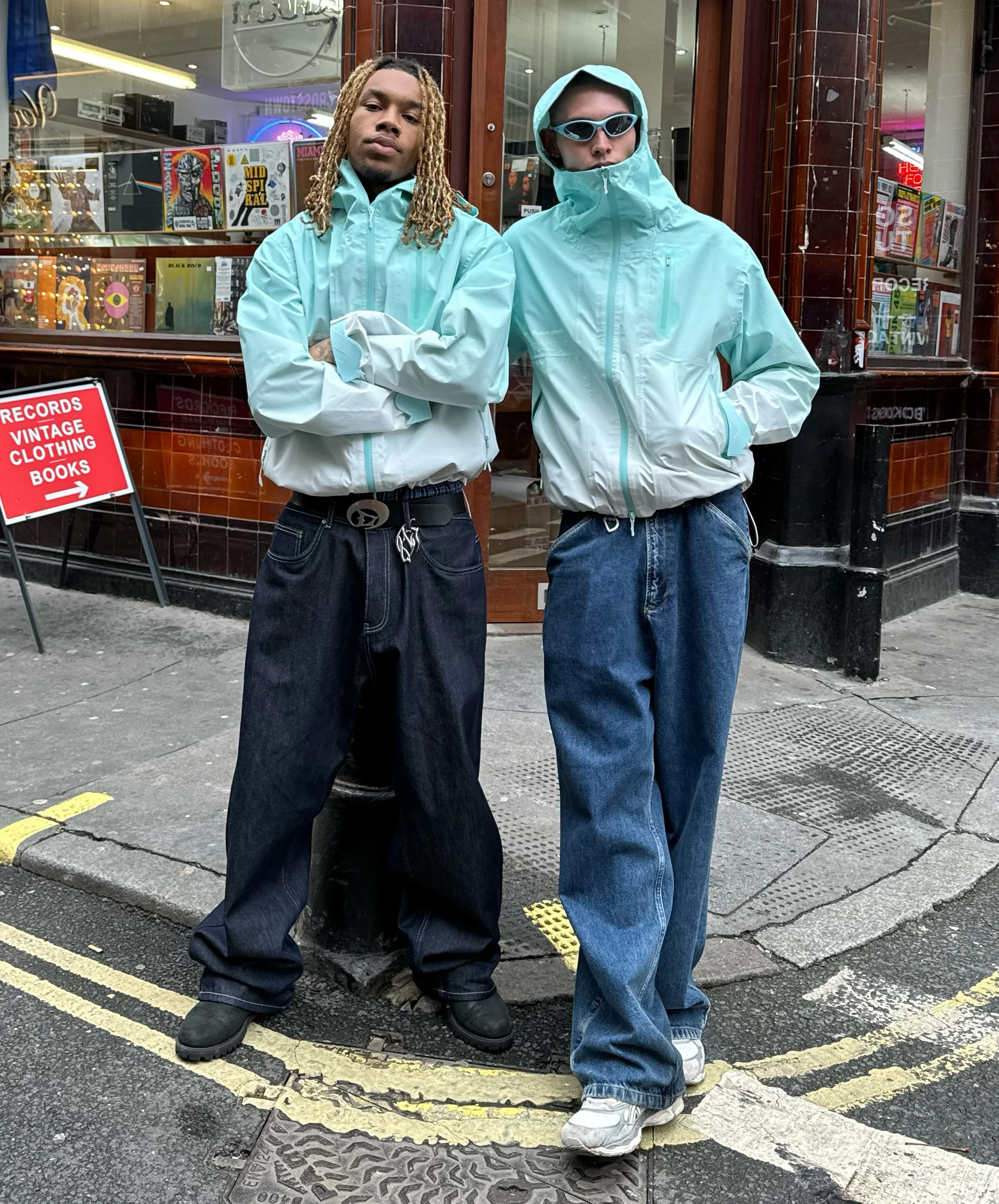 3-Layer Jacket Blue - Image 5