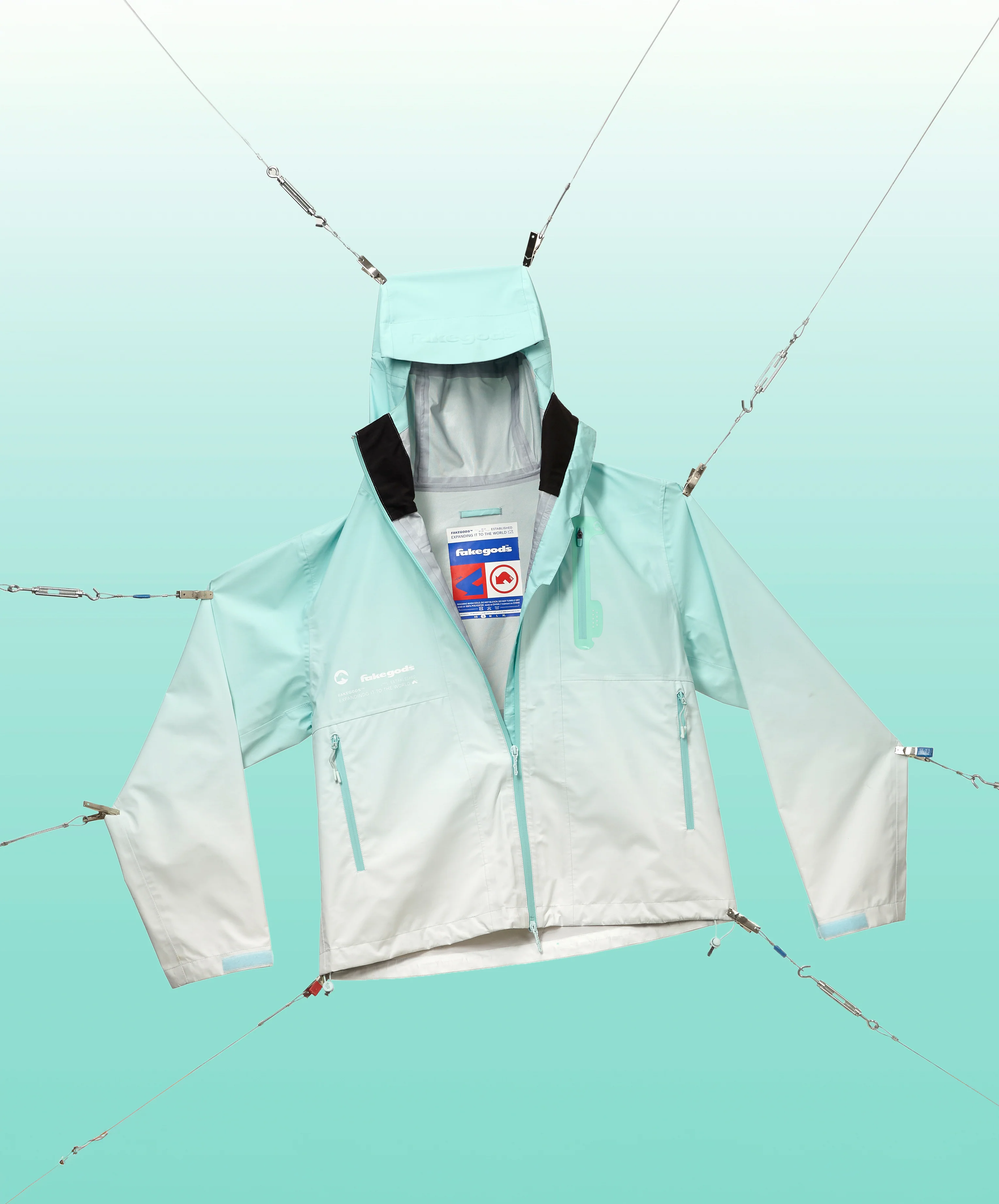 3-Layer Jacket Blue - Image 6