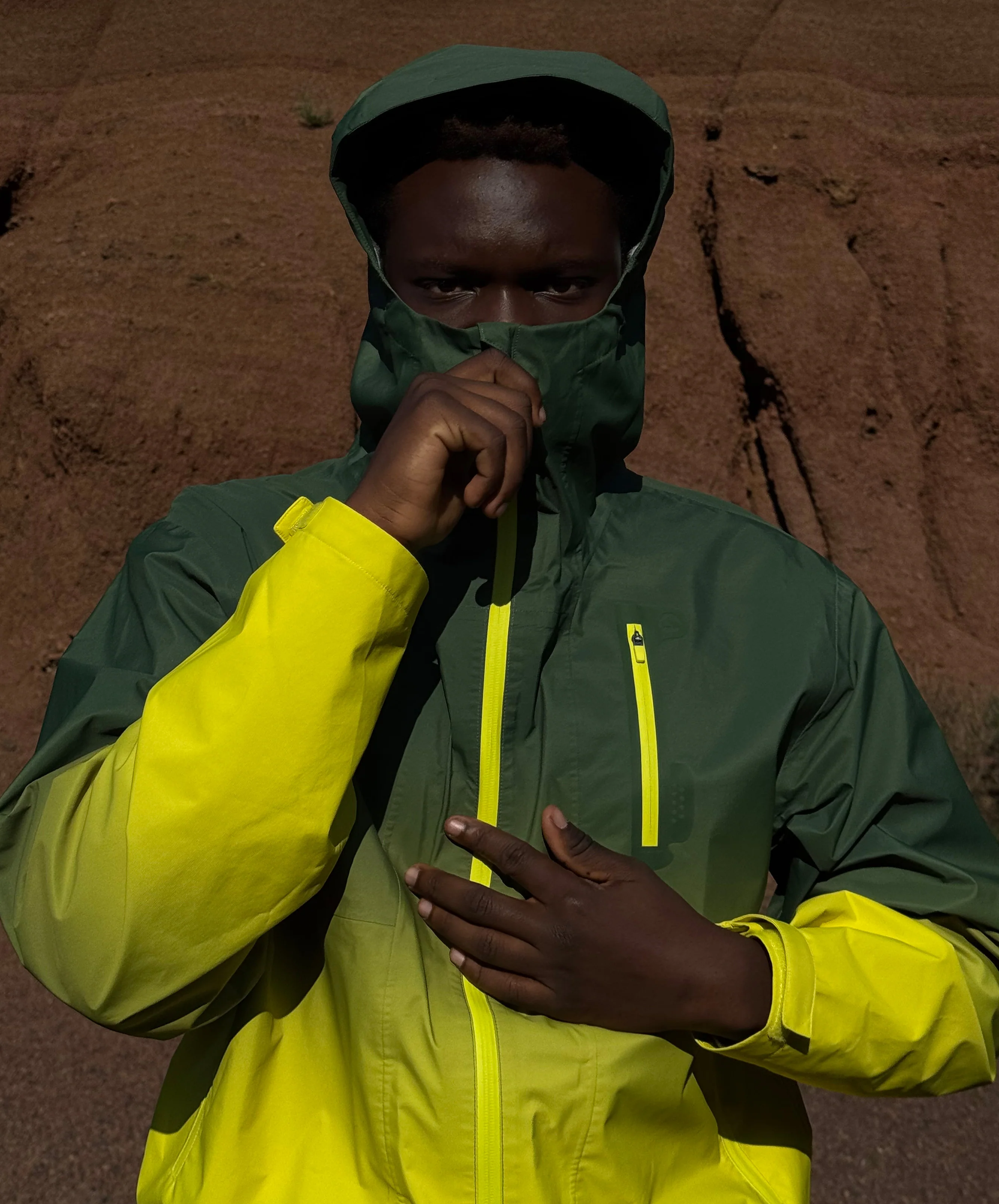 3-Layer Jacket Green - Image 4