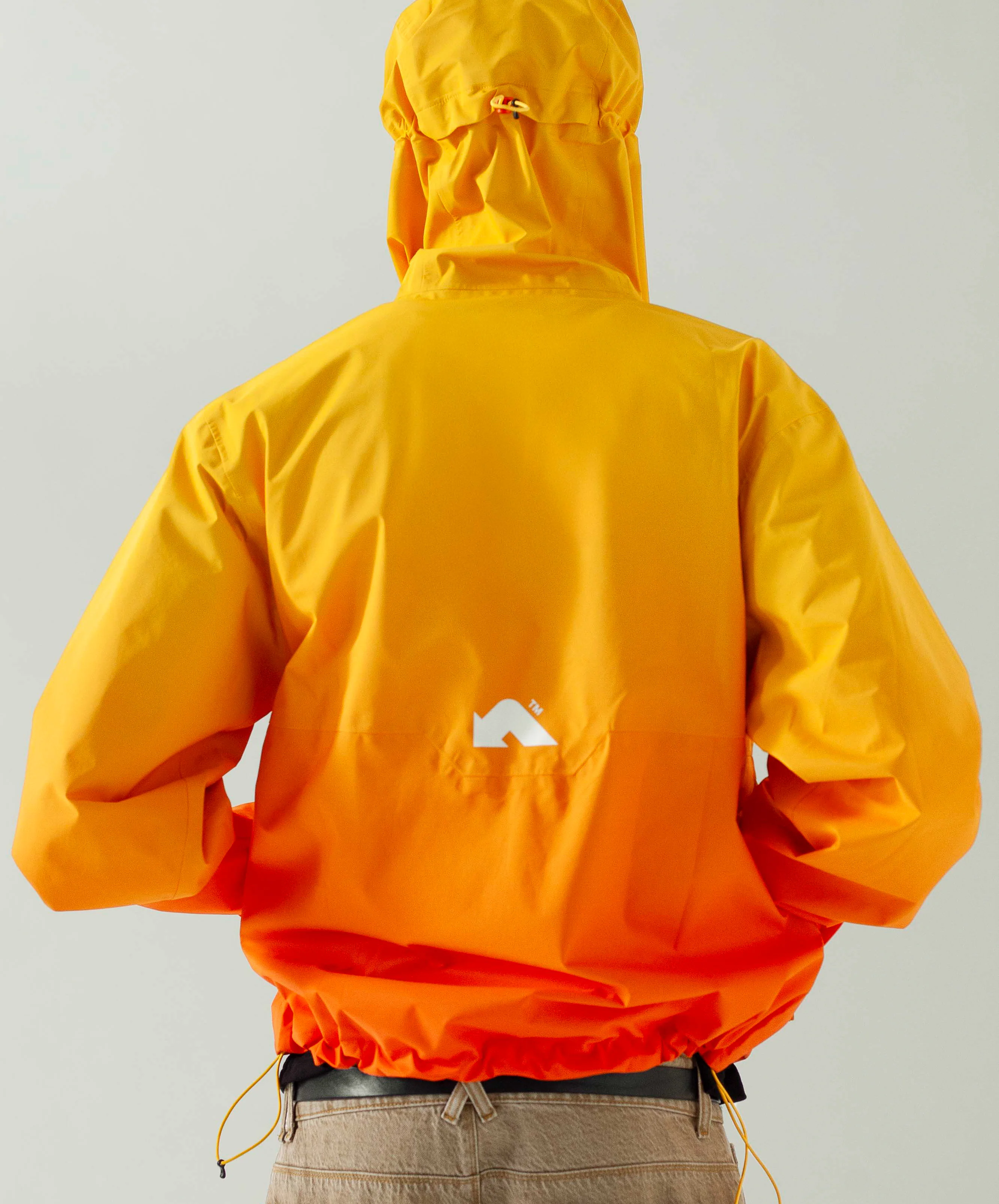 3-Layer Jacket Orange - Image 4