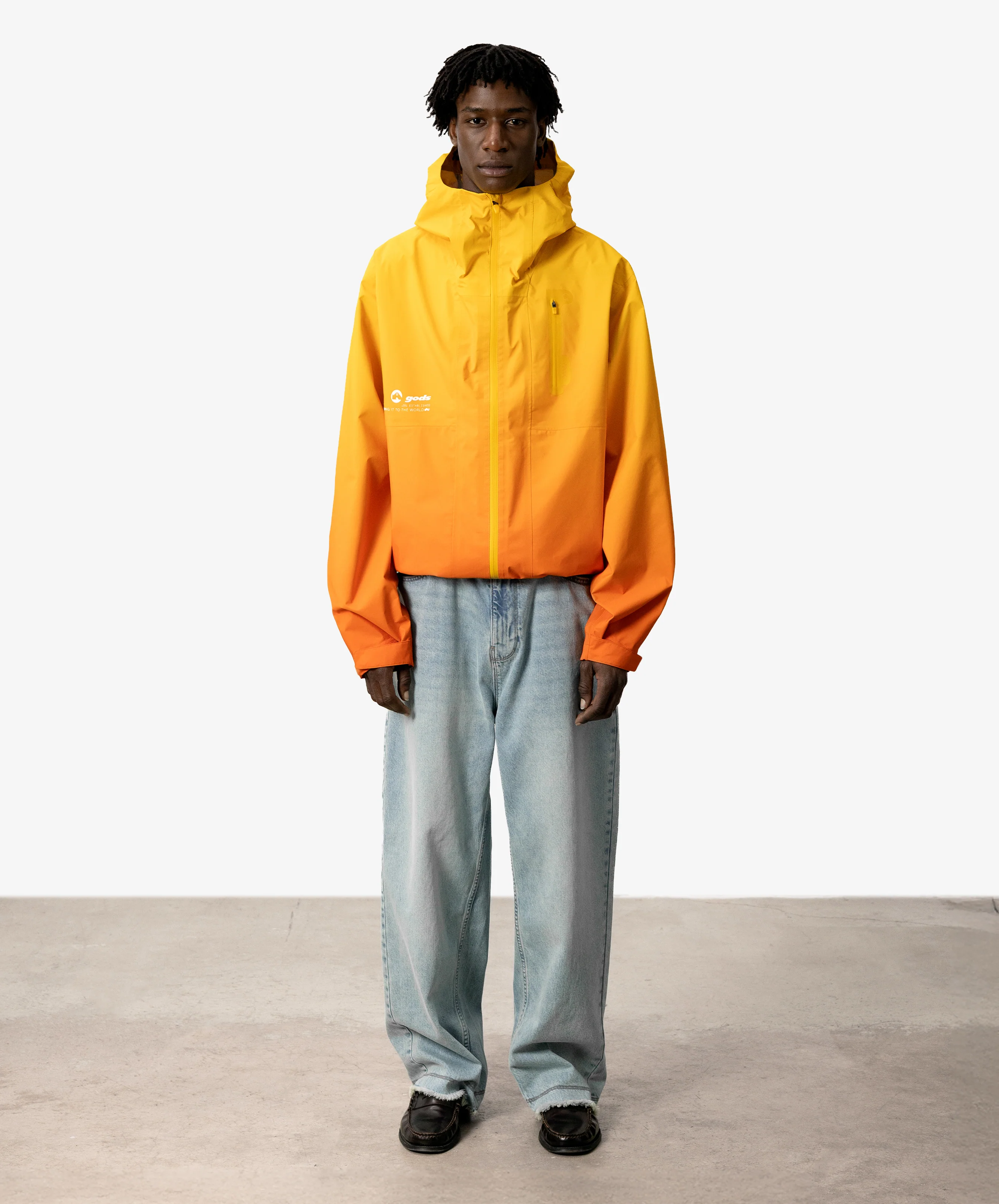 3-Layer Jacket Orange - Image 5