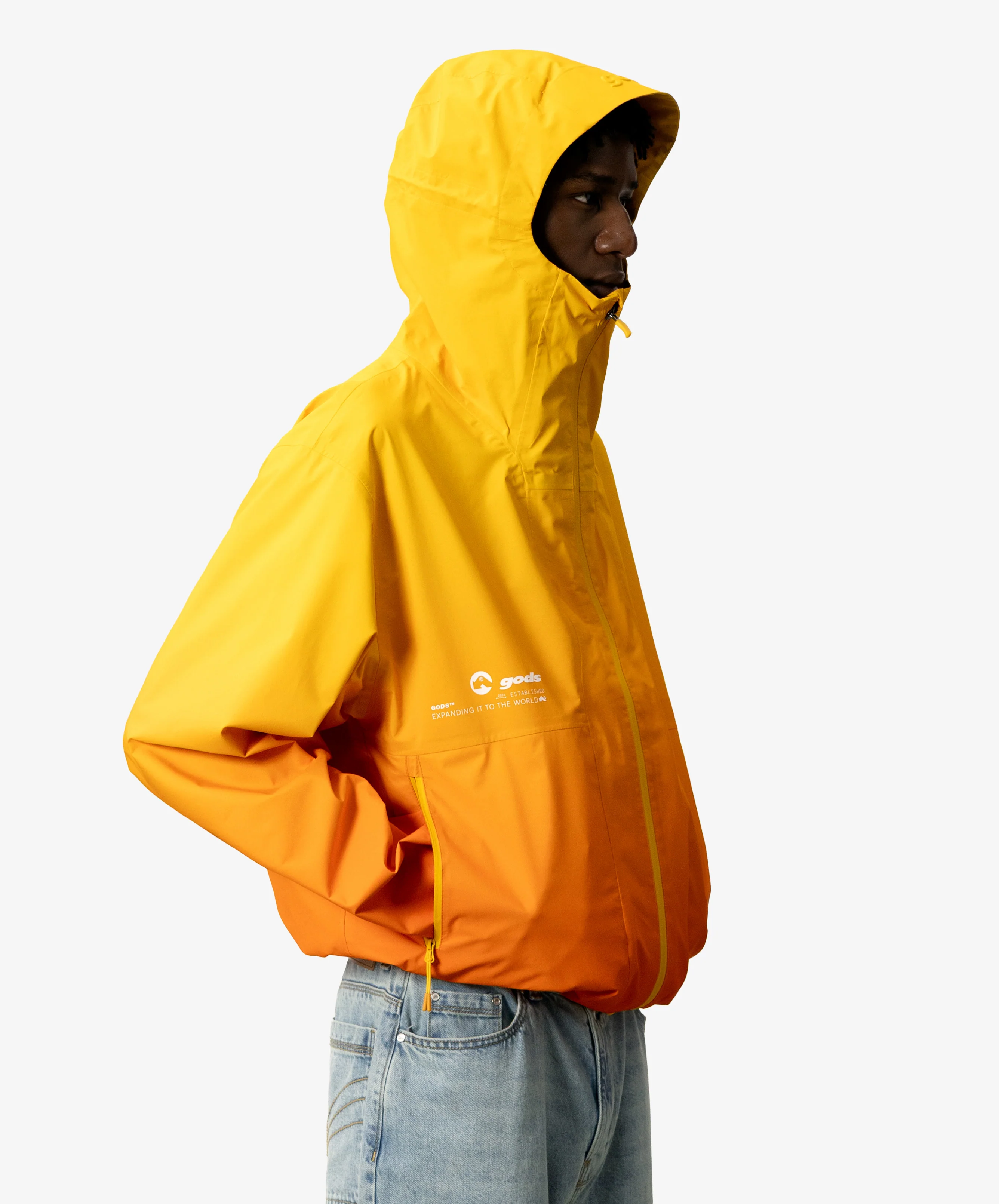 3-Layer Jacket Orange - Image 6