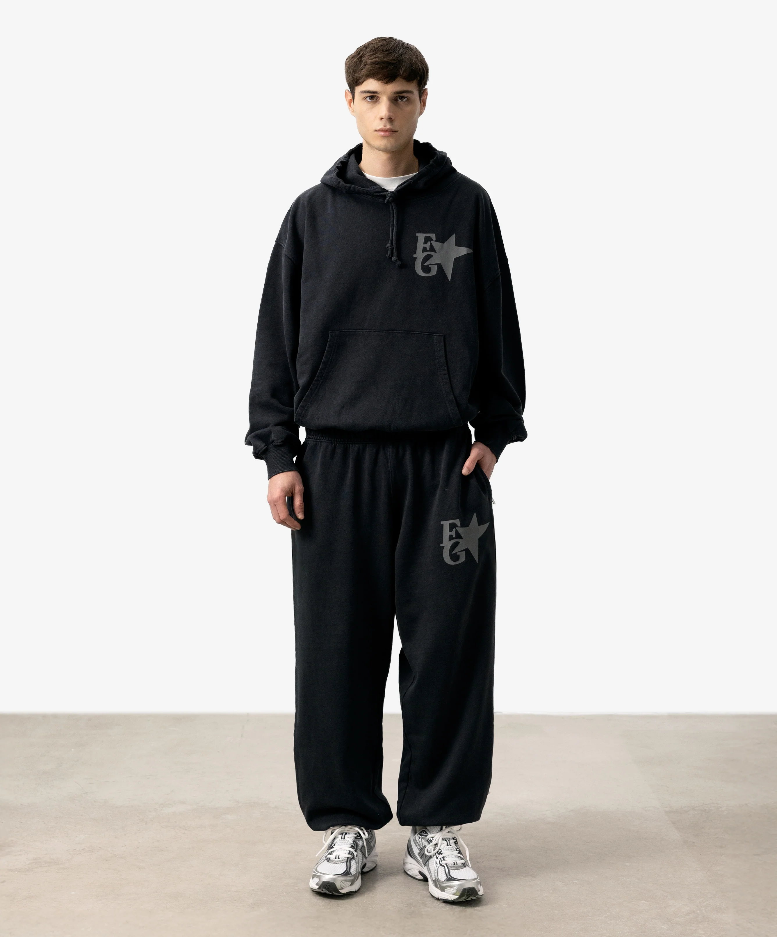 A New Star Hoodie Dark Grey - Image 5
