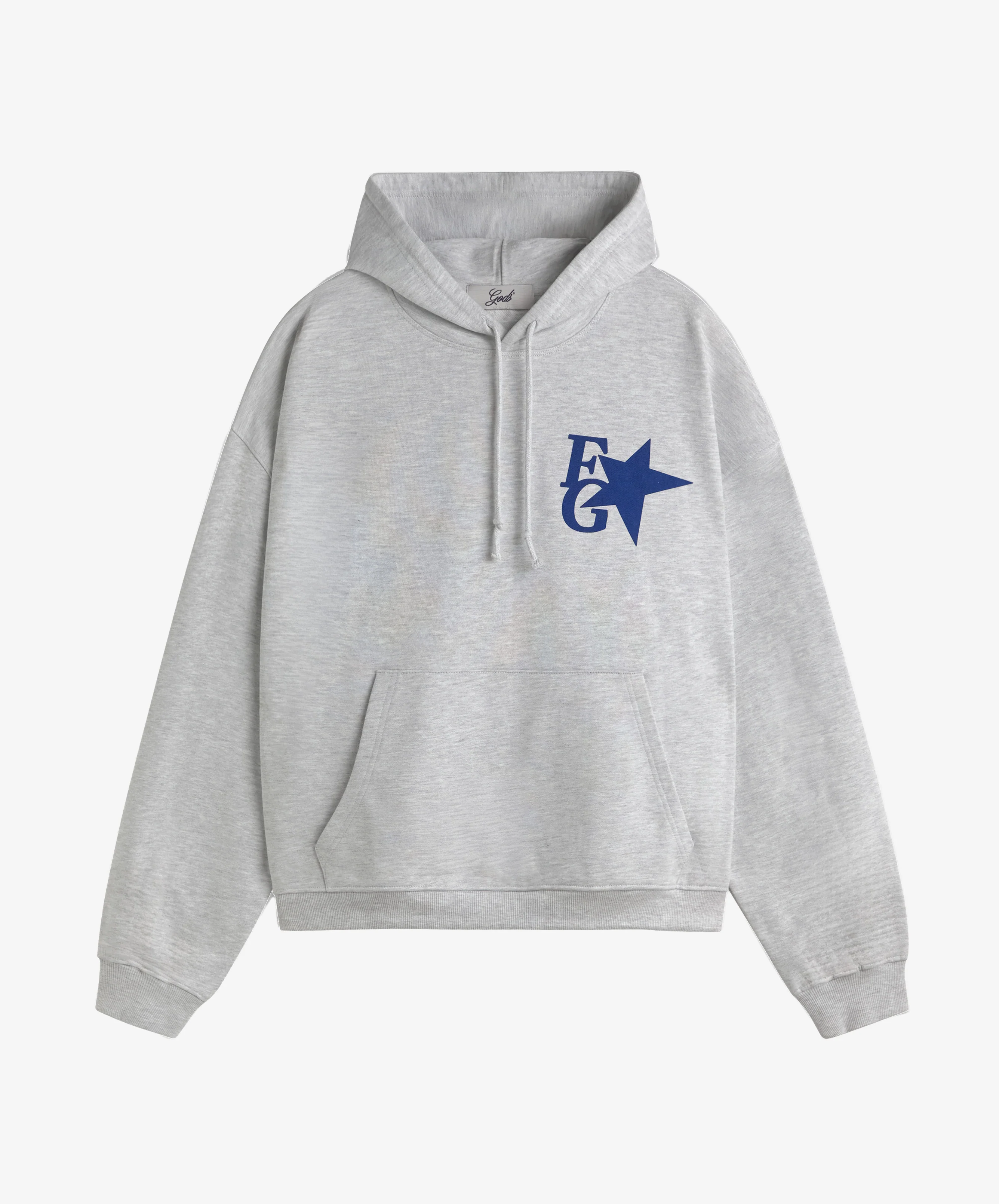 A New Star Hoodie Light Grey - Image 2