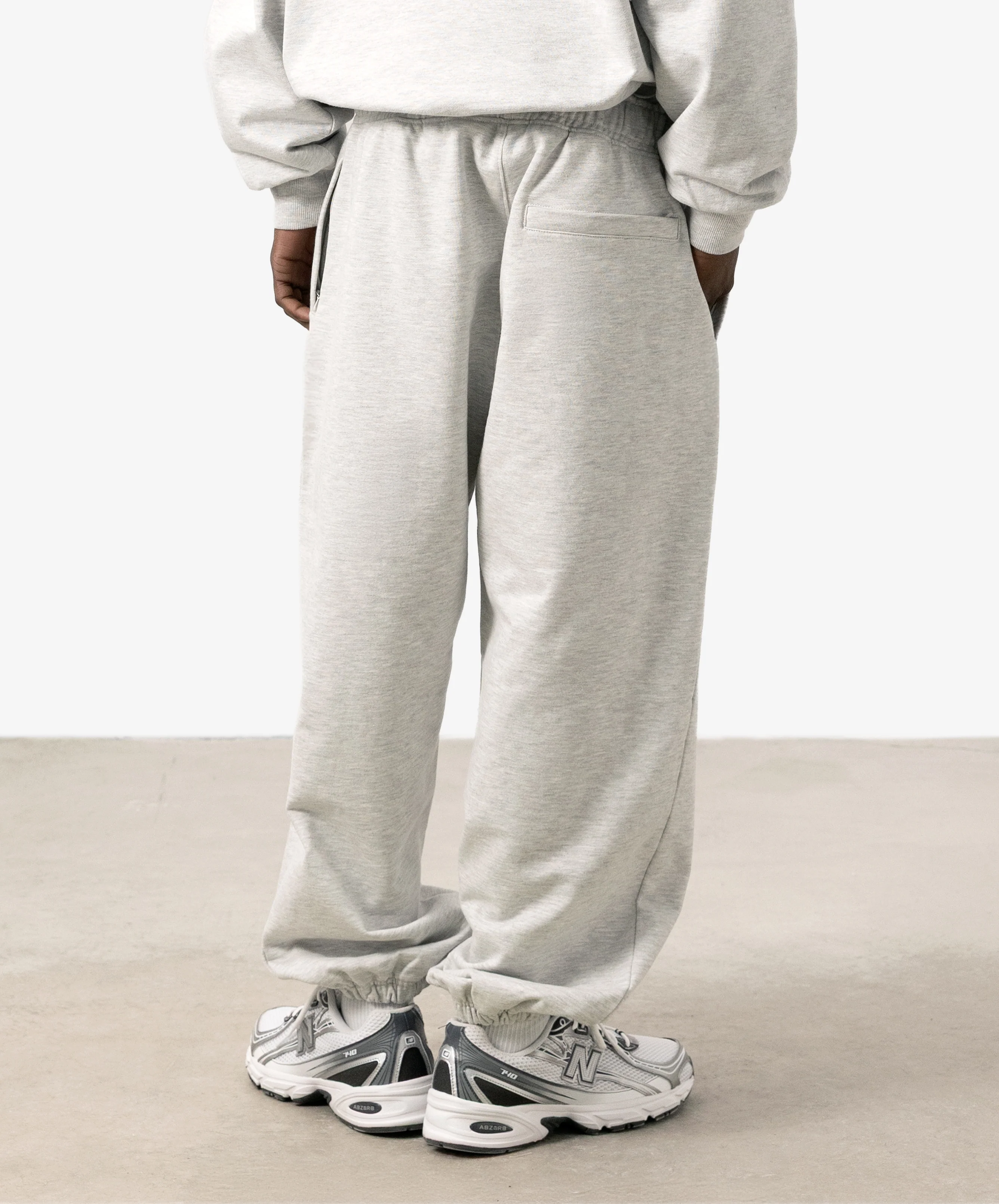 A New Star Joggers Light Grey - Image 3