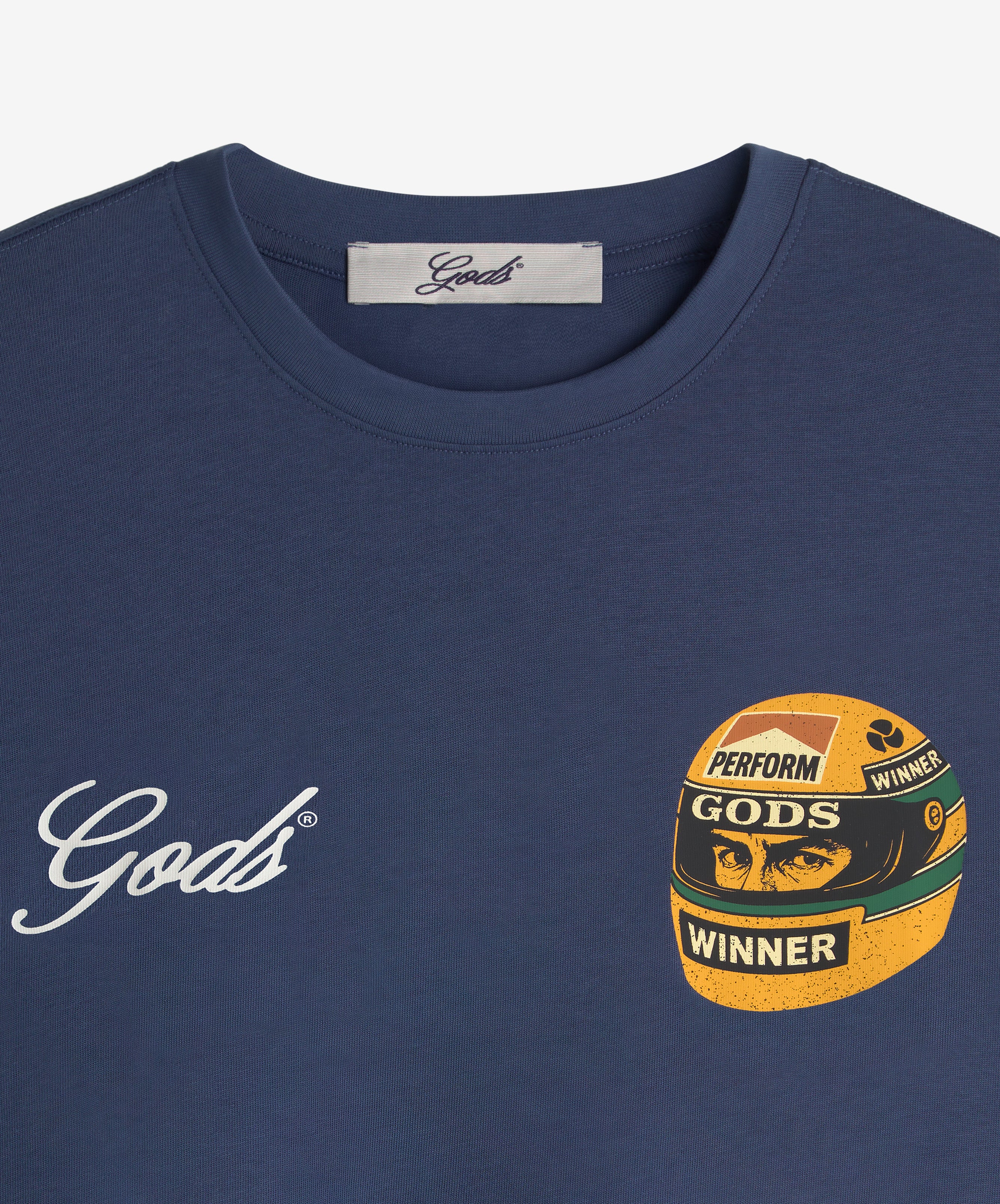 Ayr Boxy Tee Navy - Image 5
