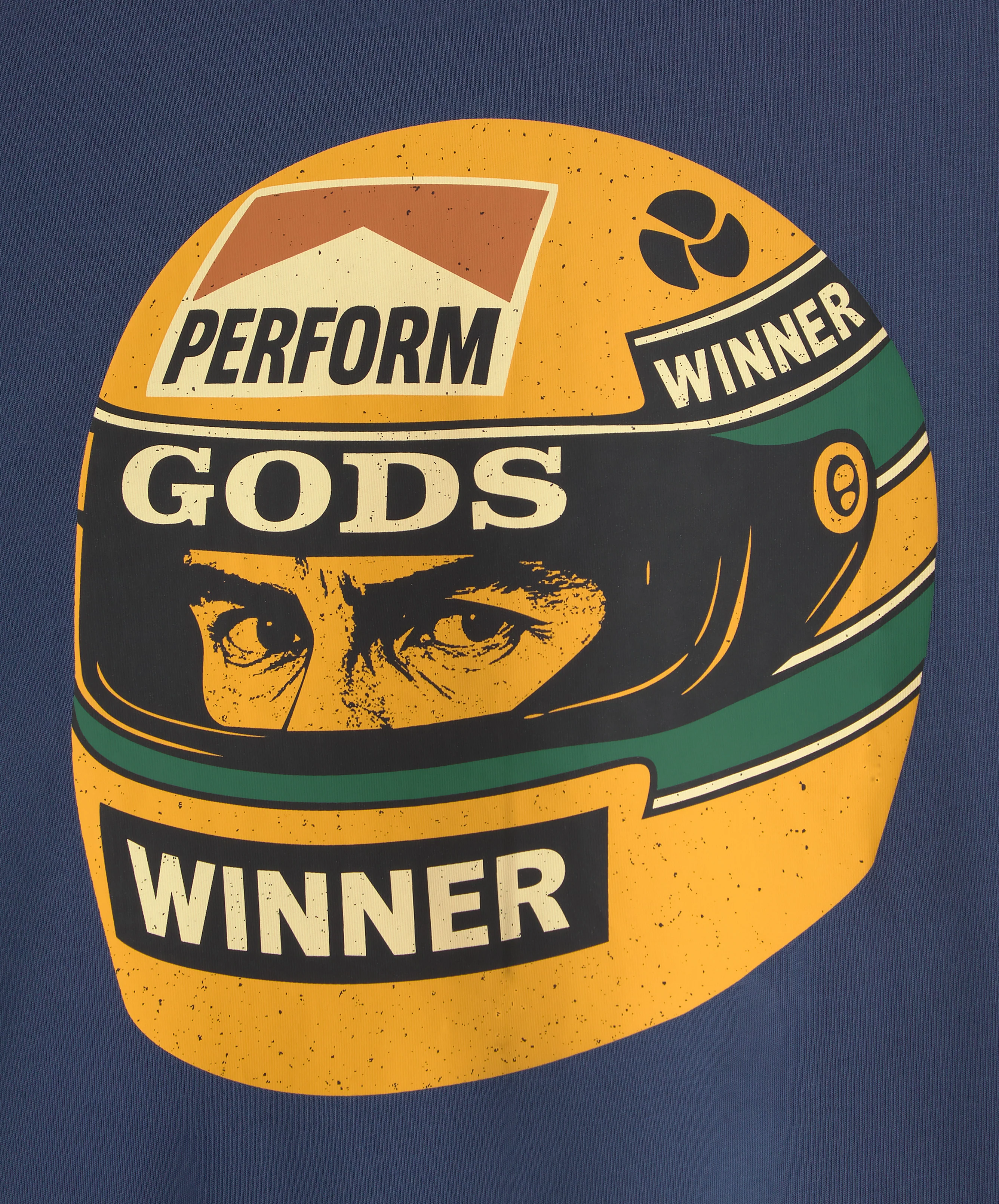 Ayr Boxy Tee Navy - Image 8
