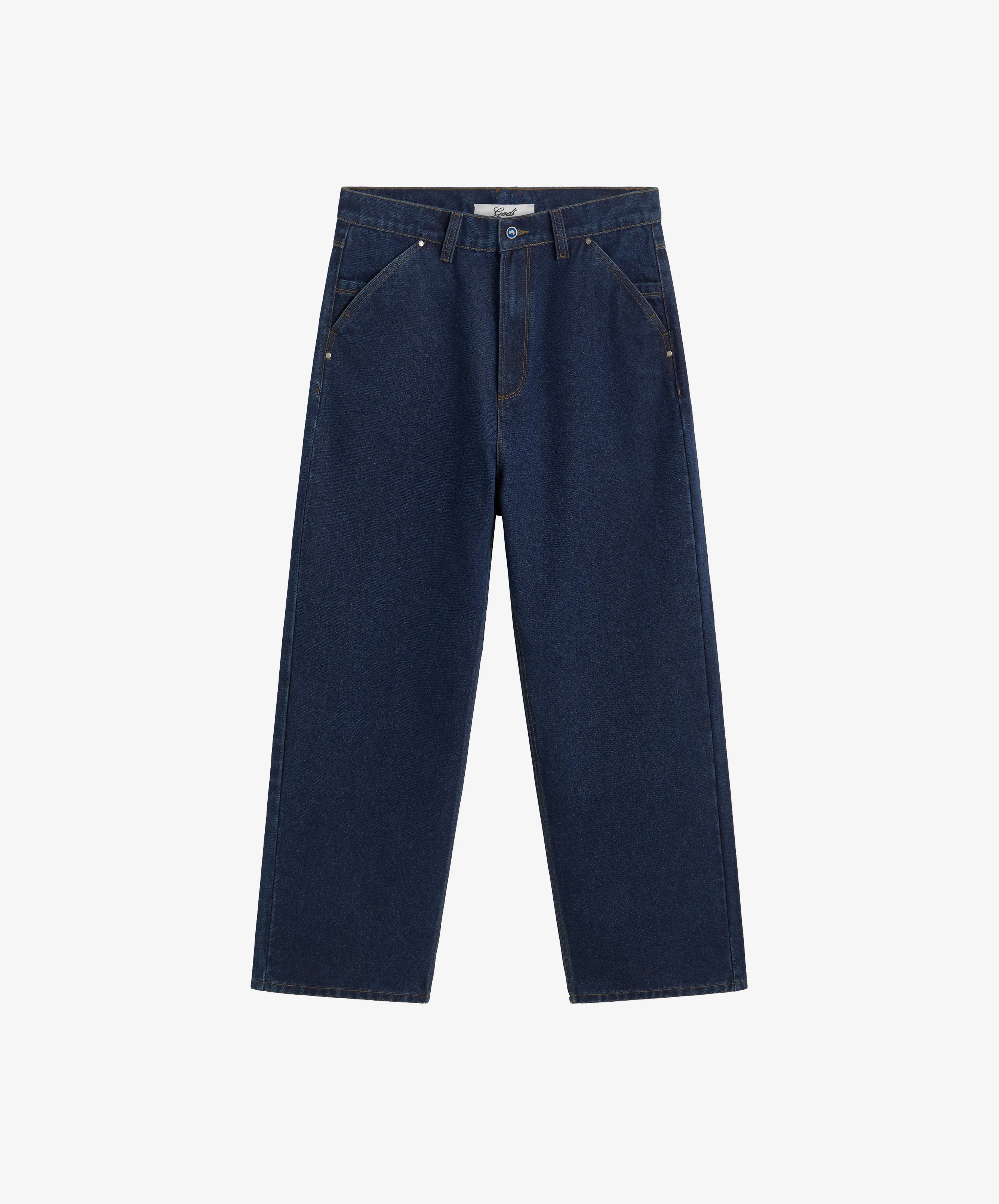 Baggy Denim Jeans Navy - Image 4