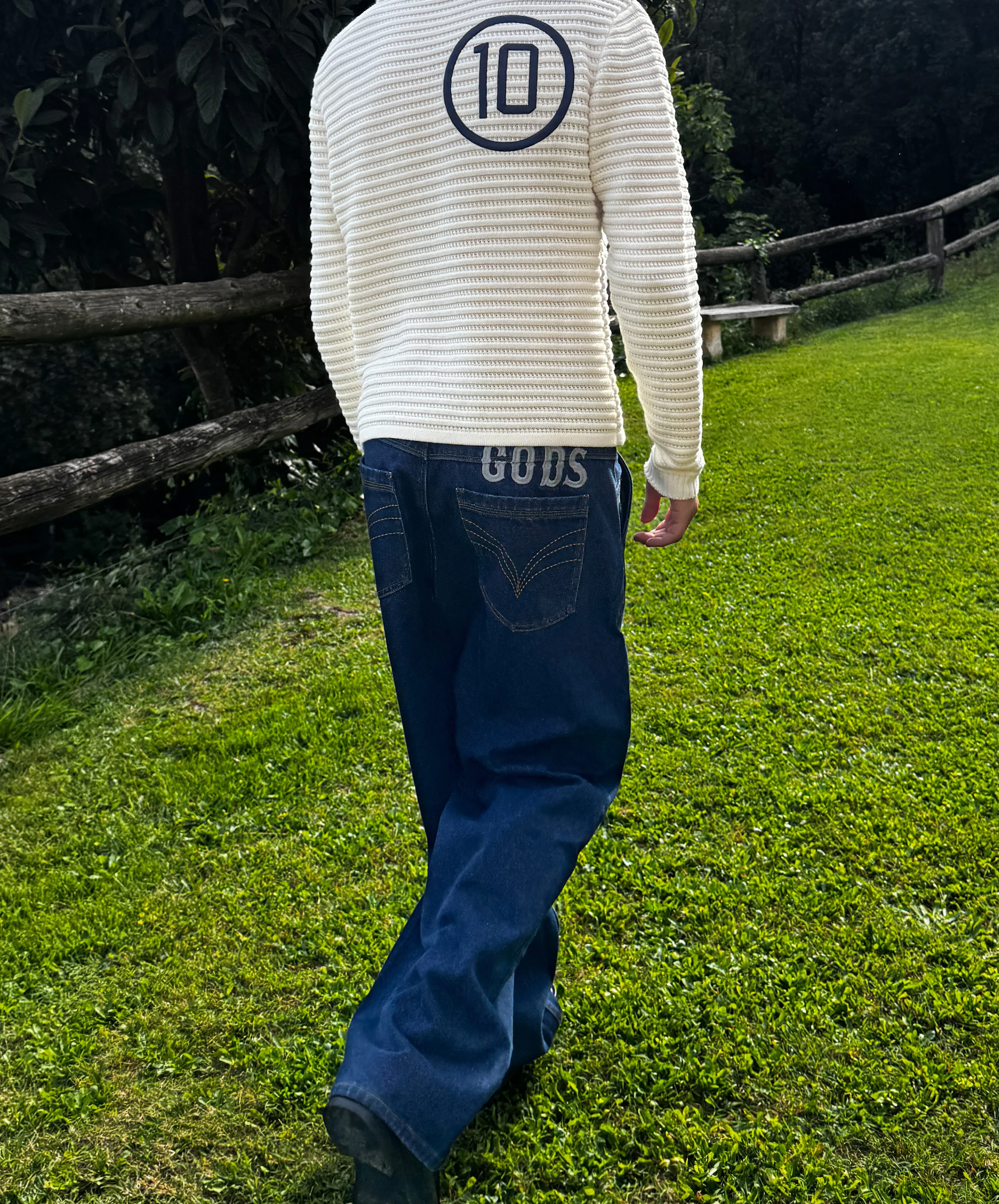 Baggy Denim Jeans Navy - Image 9