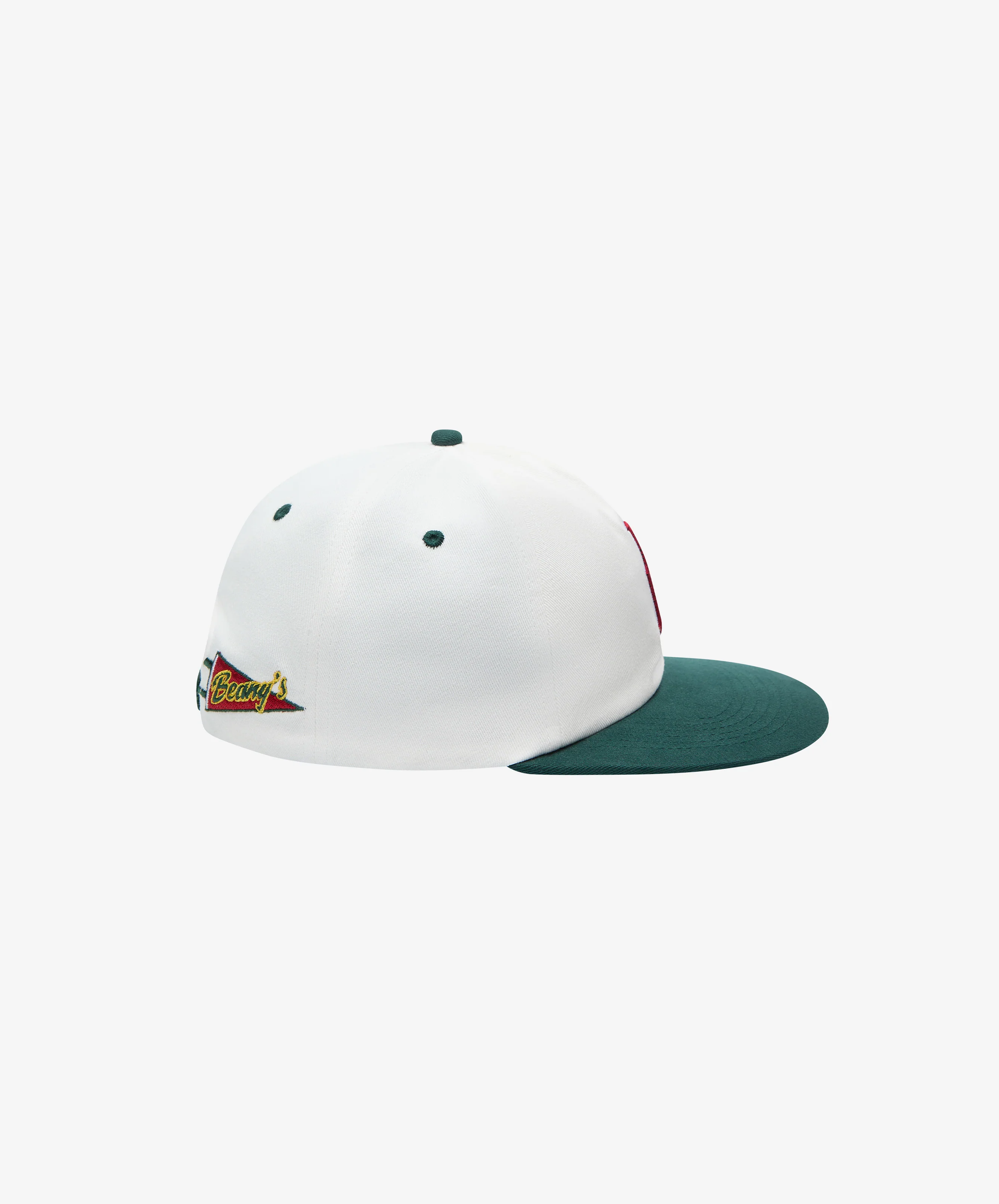 Beany's Cap White-Green - Image 6