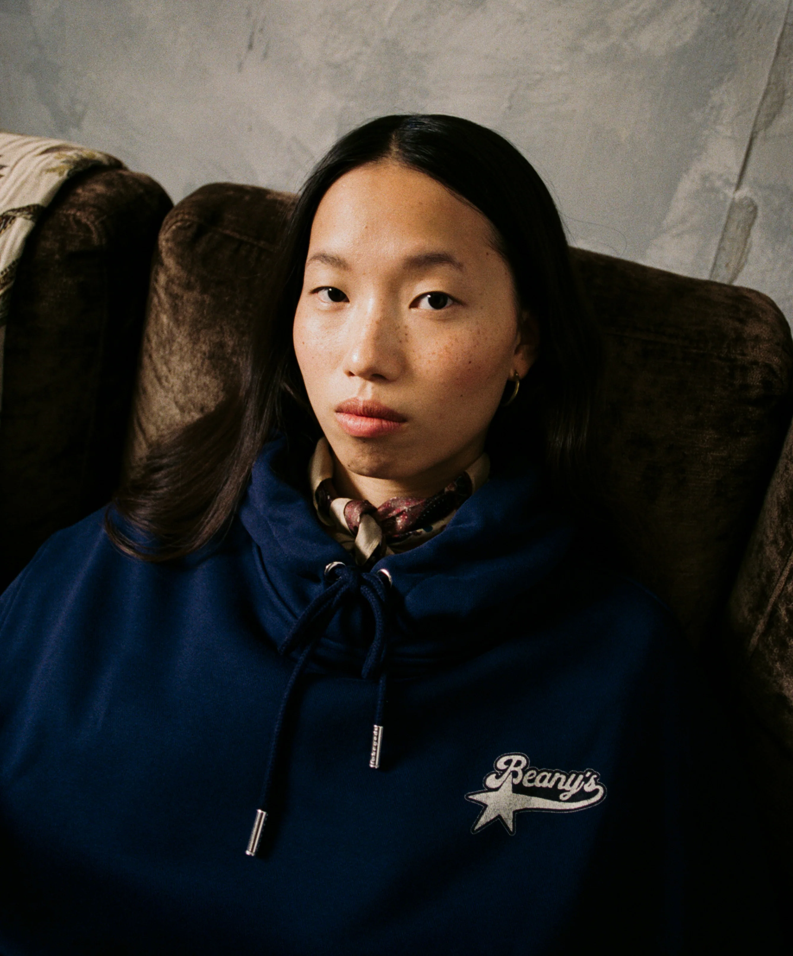 Beany's Hoodie Navy - Image 8