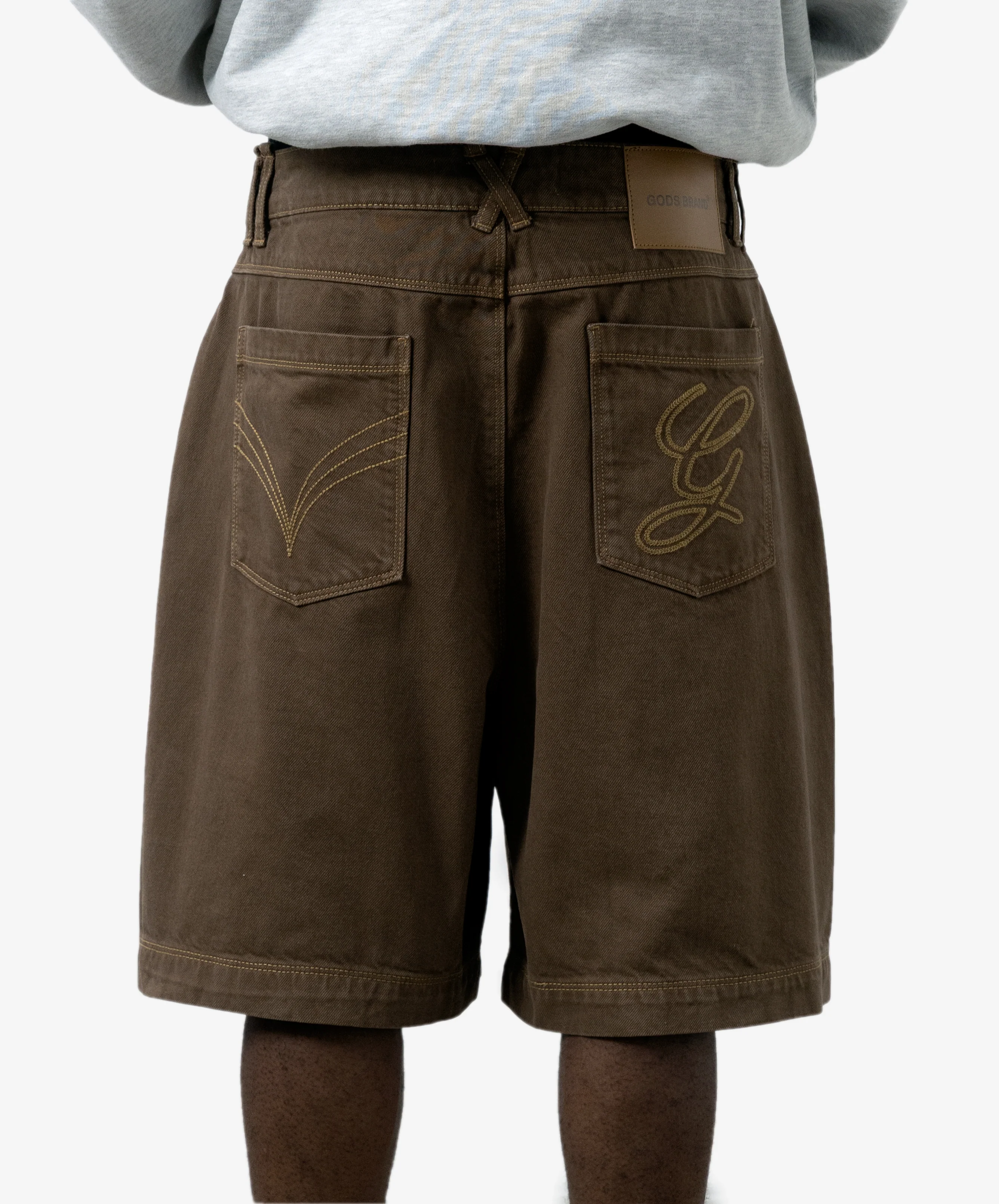 Beany's Jorts Brown - Image 4
