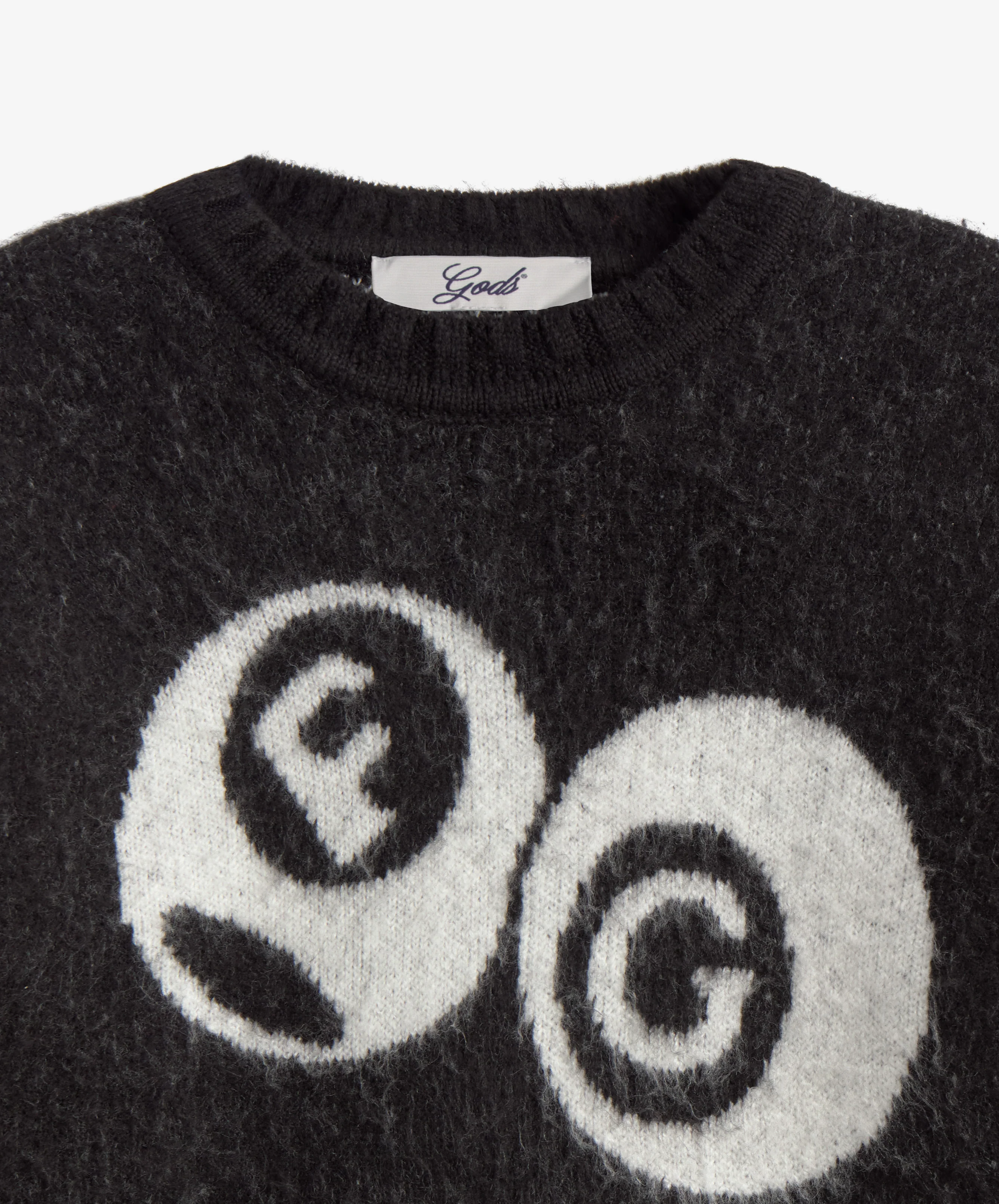 Billiard Knitted Sweater Black - Image 8