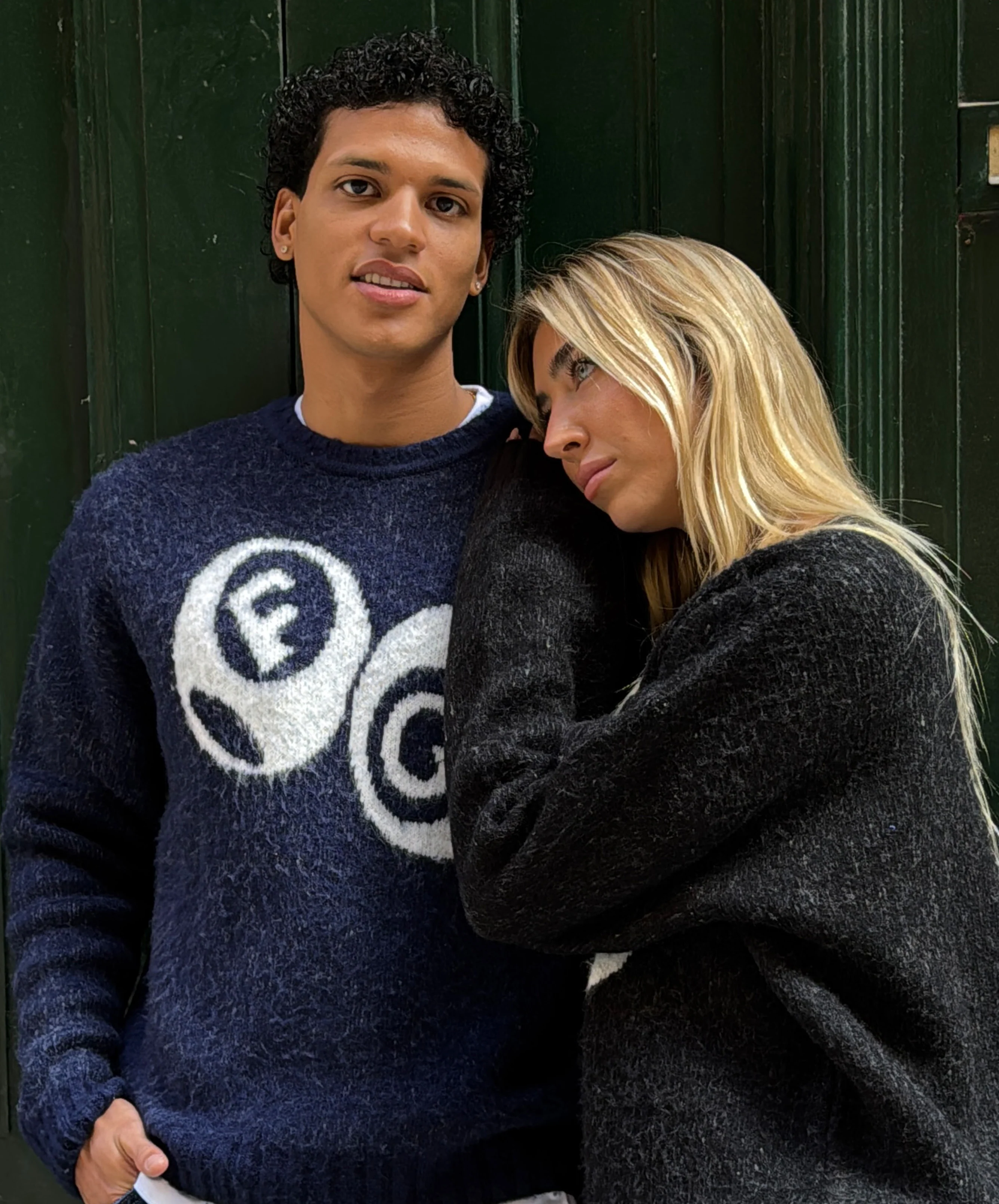 Billiard Knitted Sweater Navy - Image 8