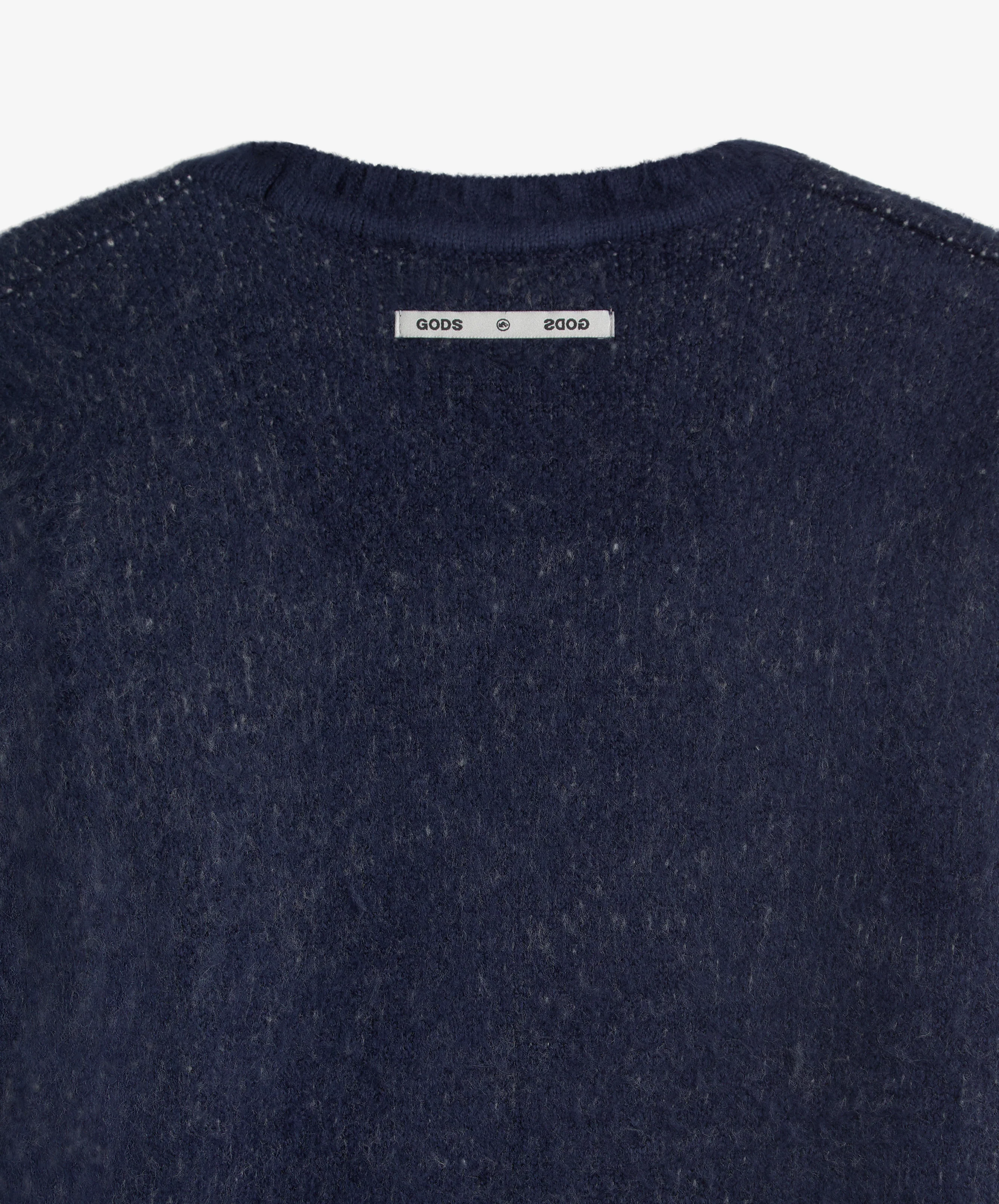 Billiard Knitted Sweater Navy - Image 9