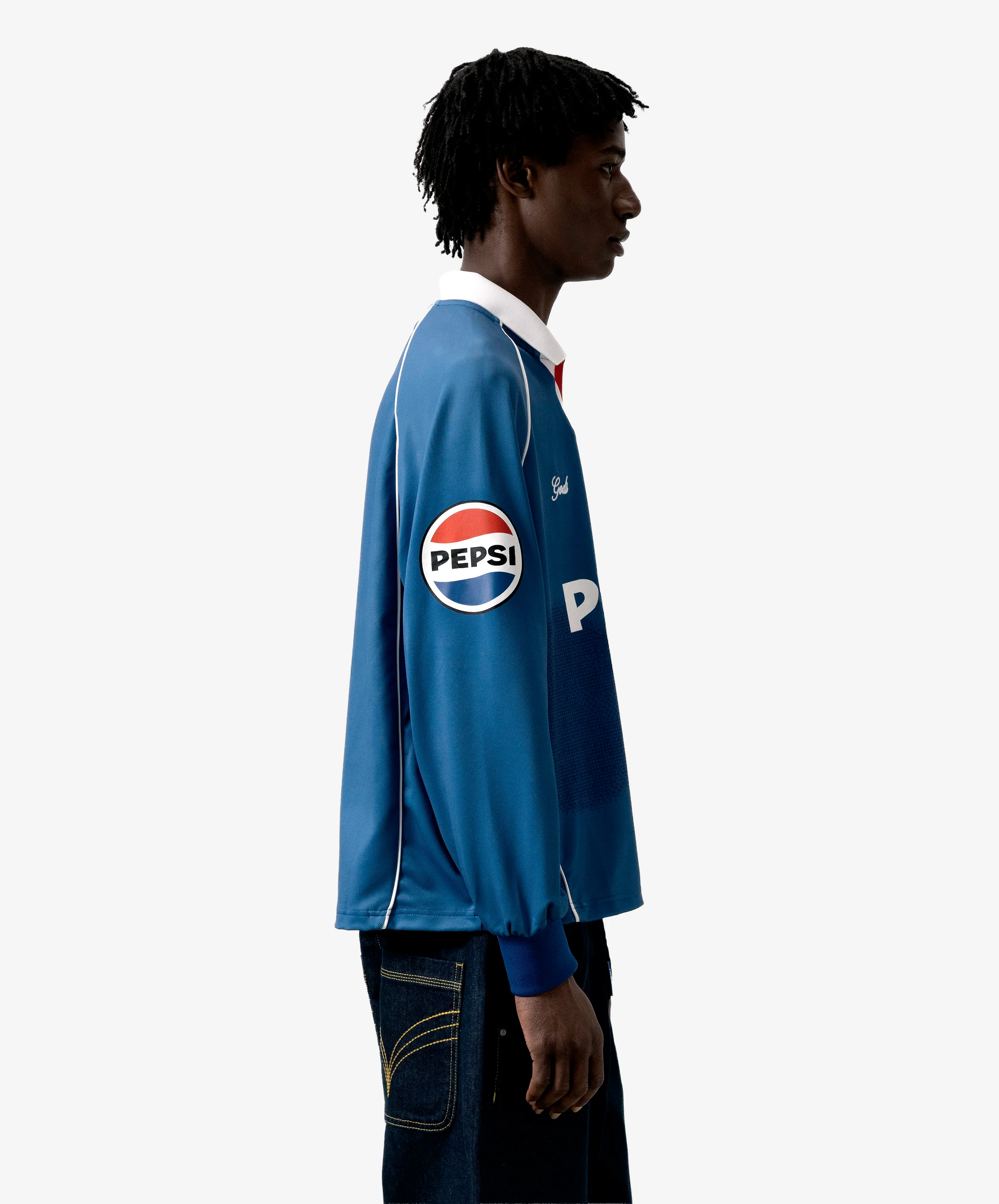Cherry Pepsi Jersey Blue - Image 5