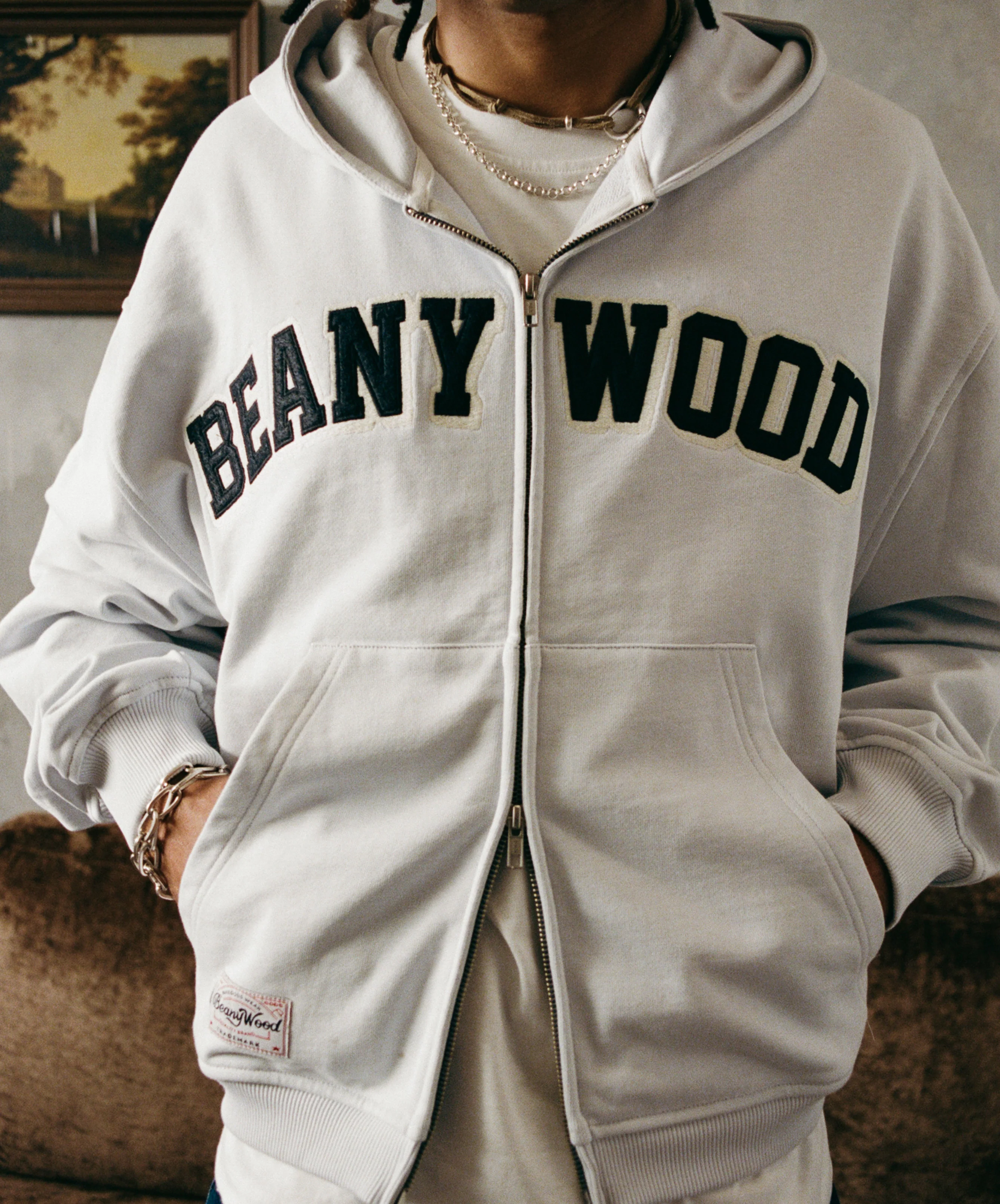Cold Brew Zipper Light Grey - Image 6