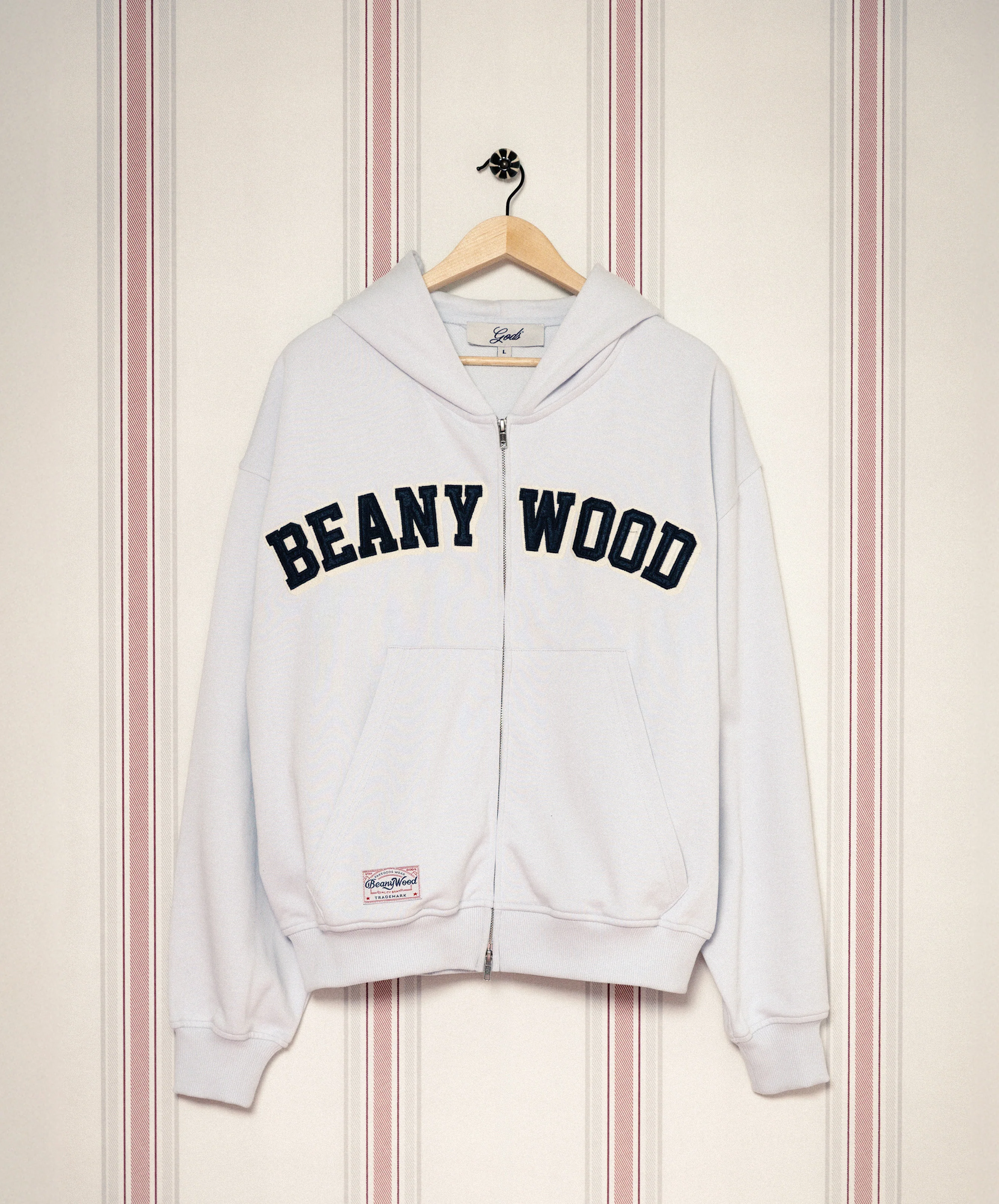 Cold Brew Zipper Light Grey - Image 7