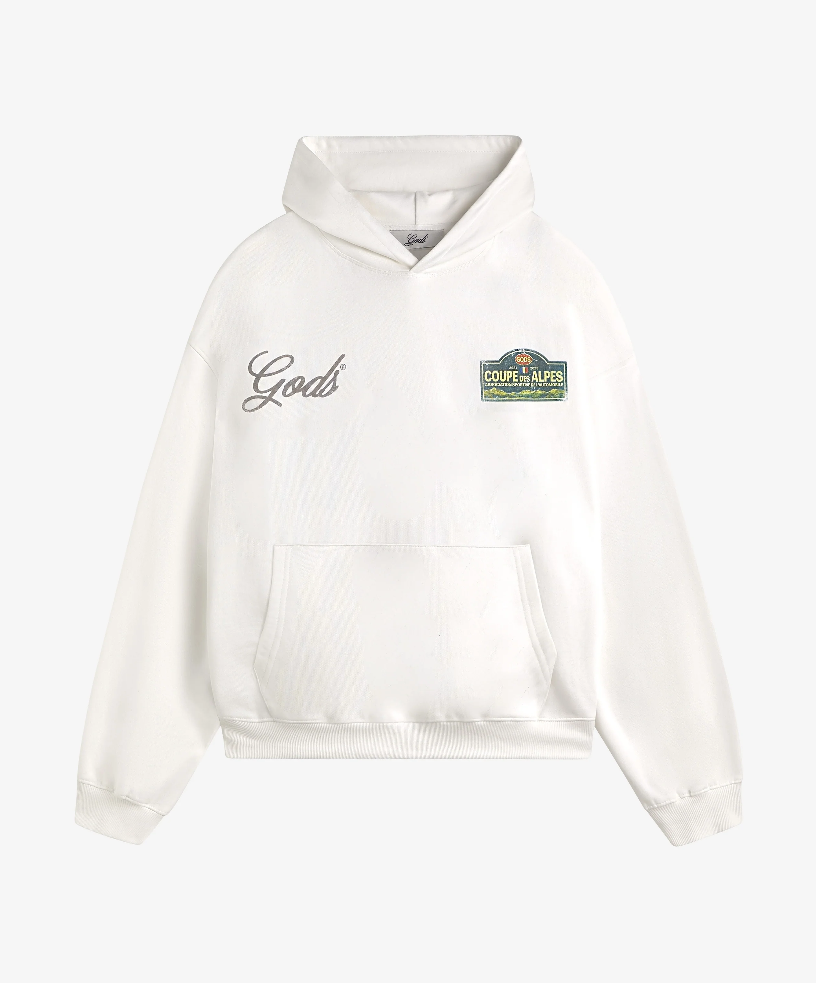 Coupe Des Alpes Hoodie Cream - Image 3
