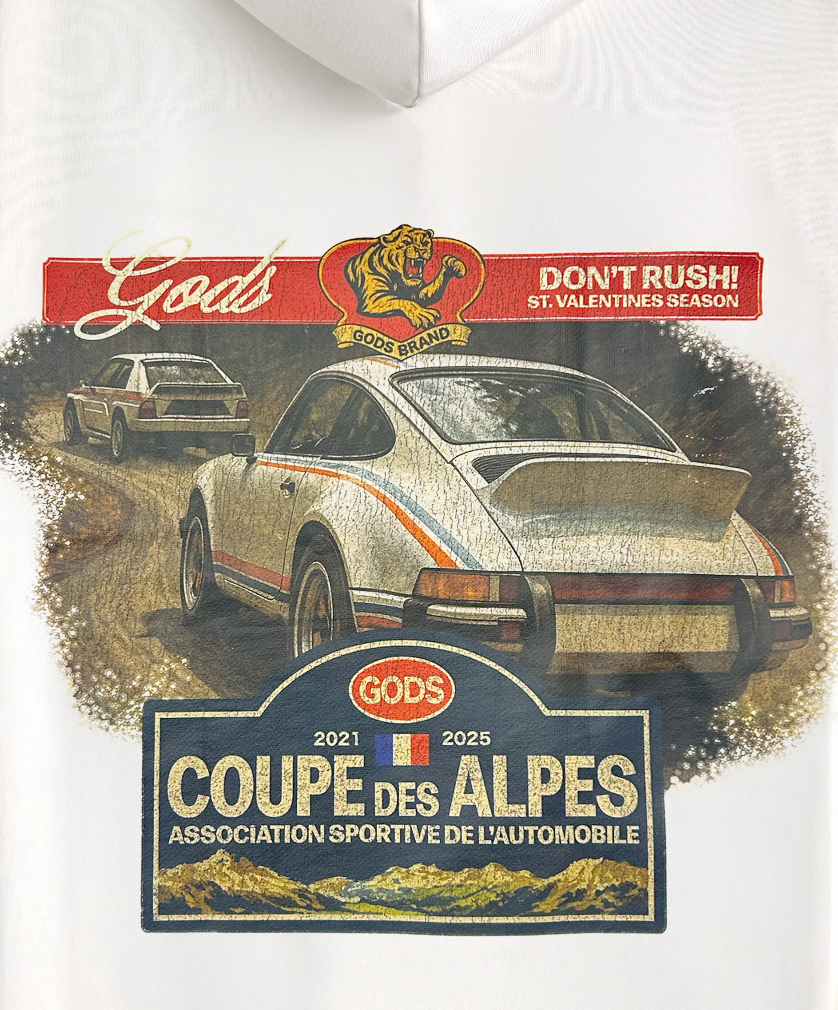 Coupe Des Alpes Hoodie Cream - Image 6