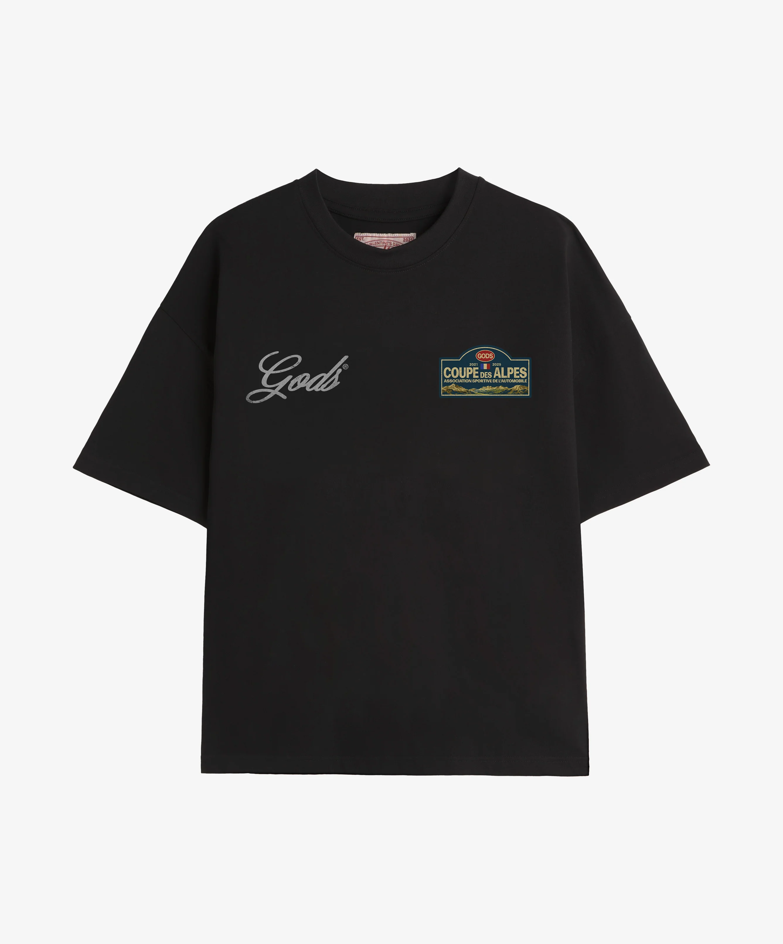 Coupe Des Alpes Tee Dark Grey - Image 3