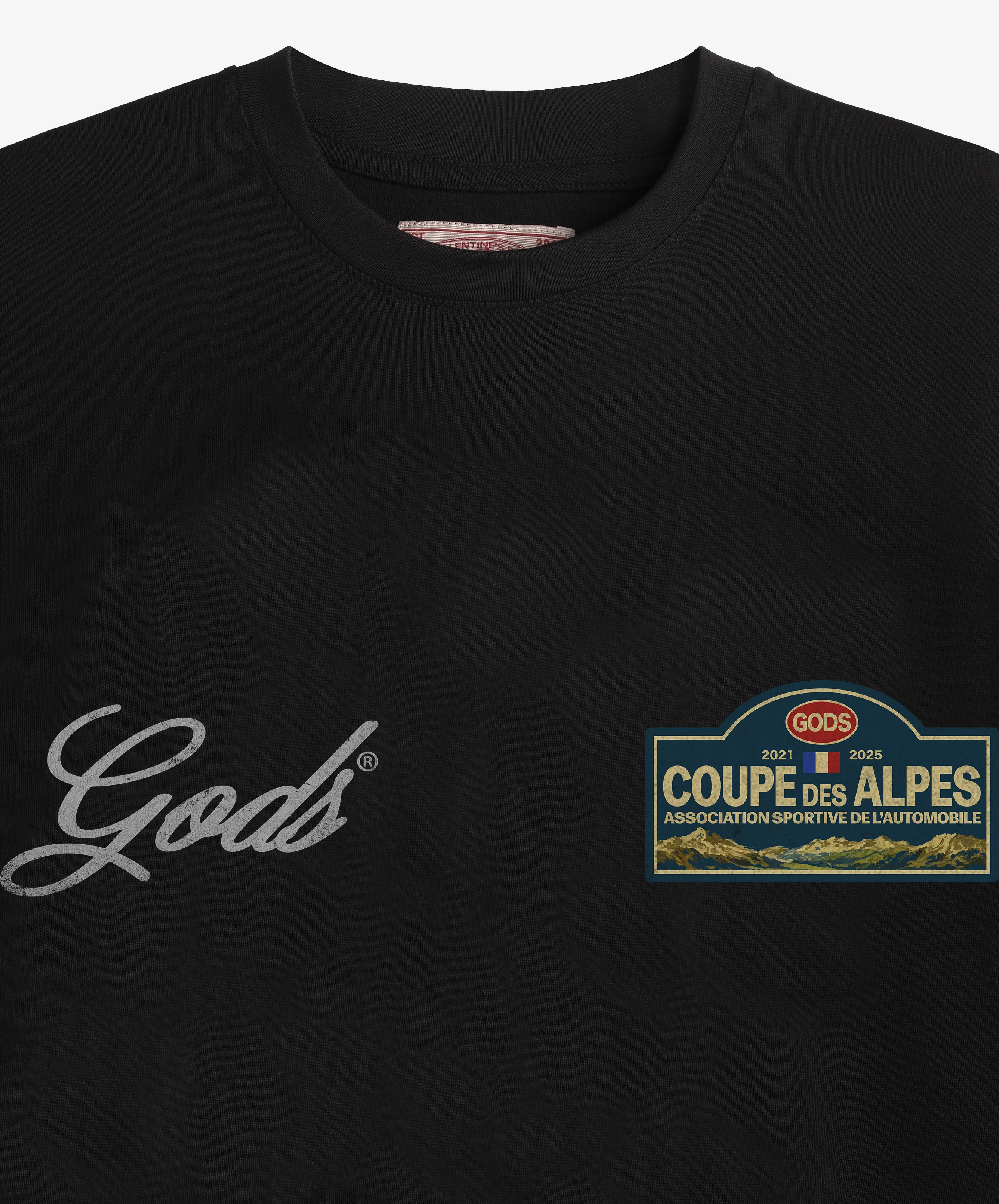 Coupe Des Alpes Tee Dark Grey - Image 5