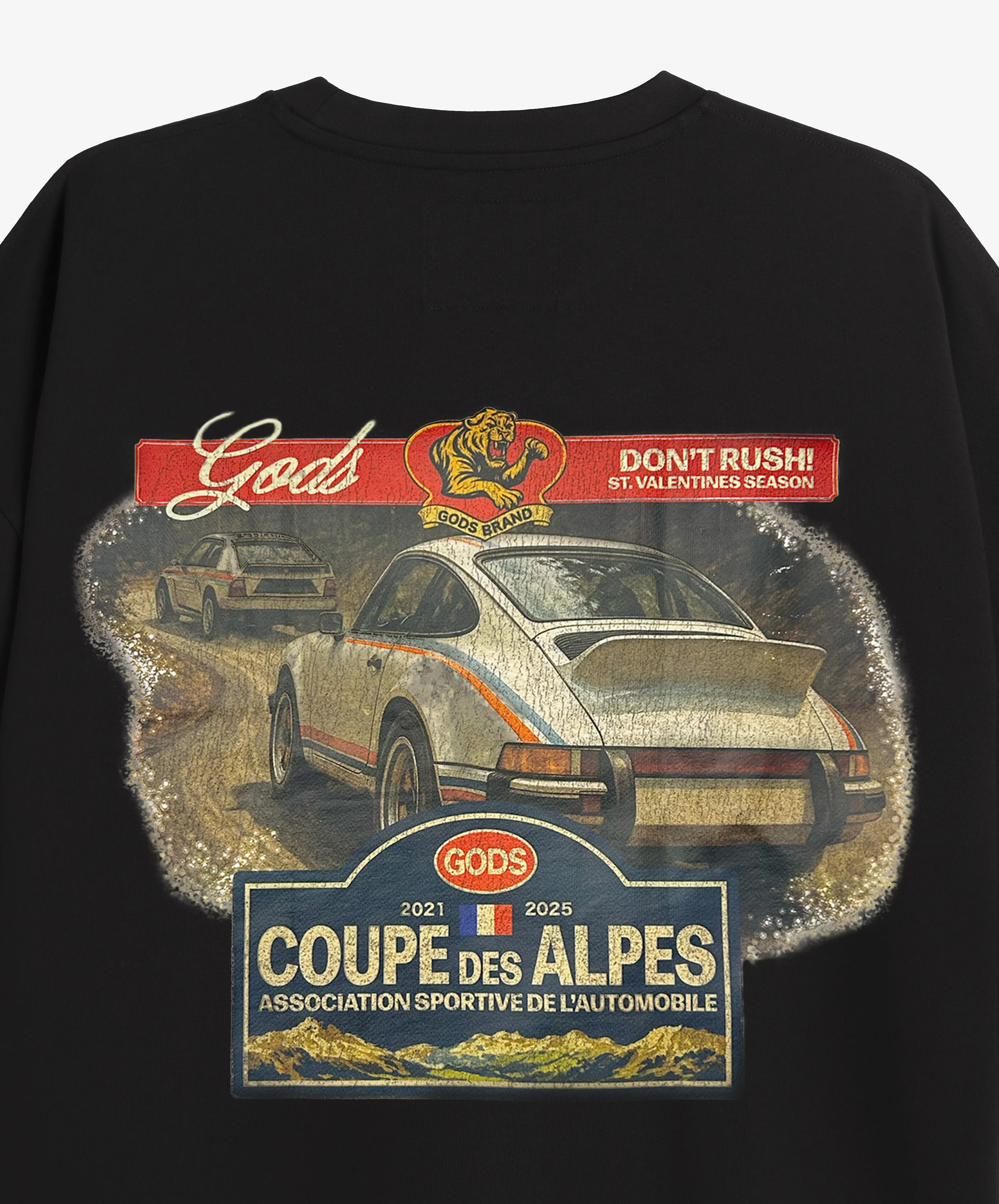 Coupe Des Alpes Tee Dark Grey - Image 6