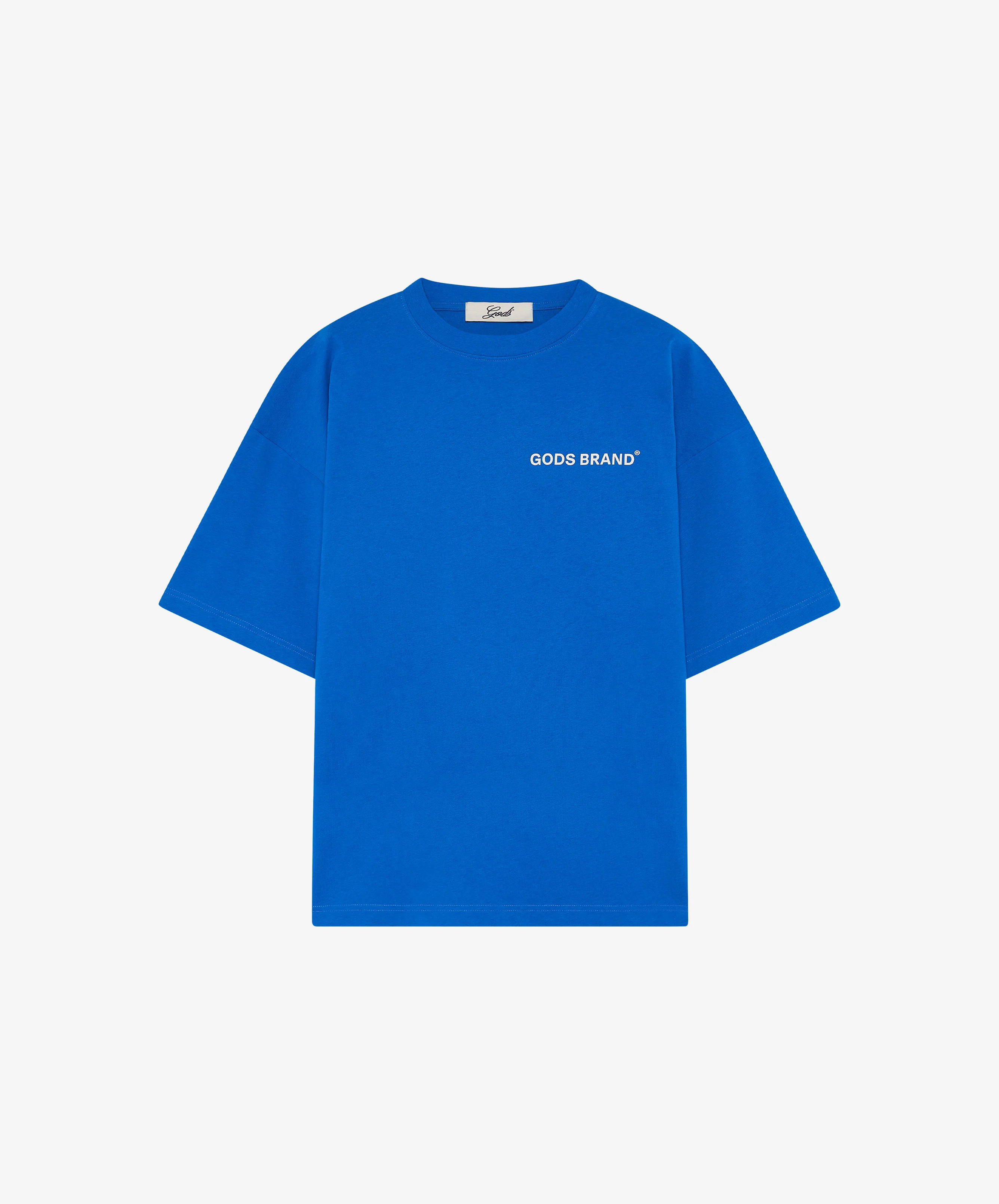 Performance Boxy Tee Blue - Image 3