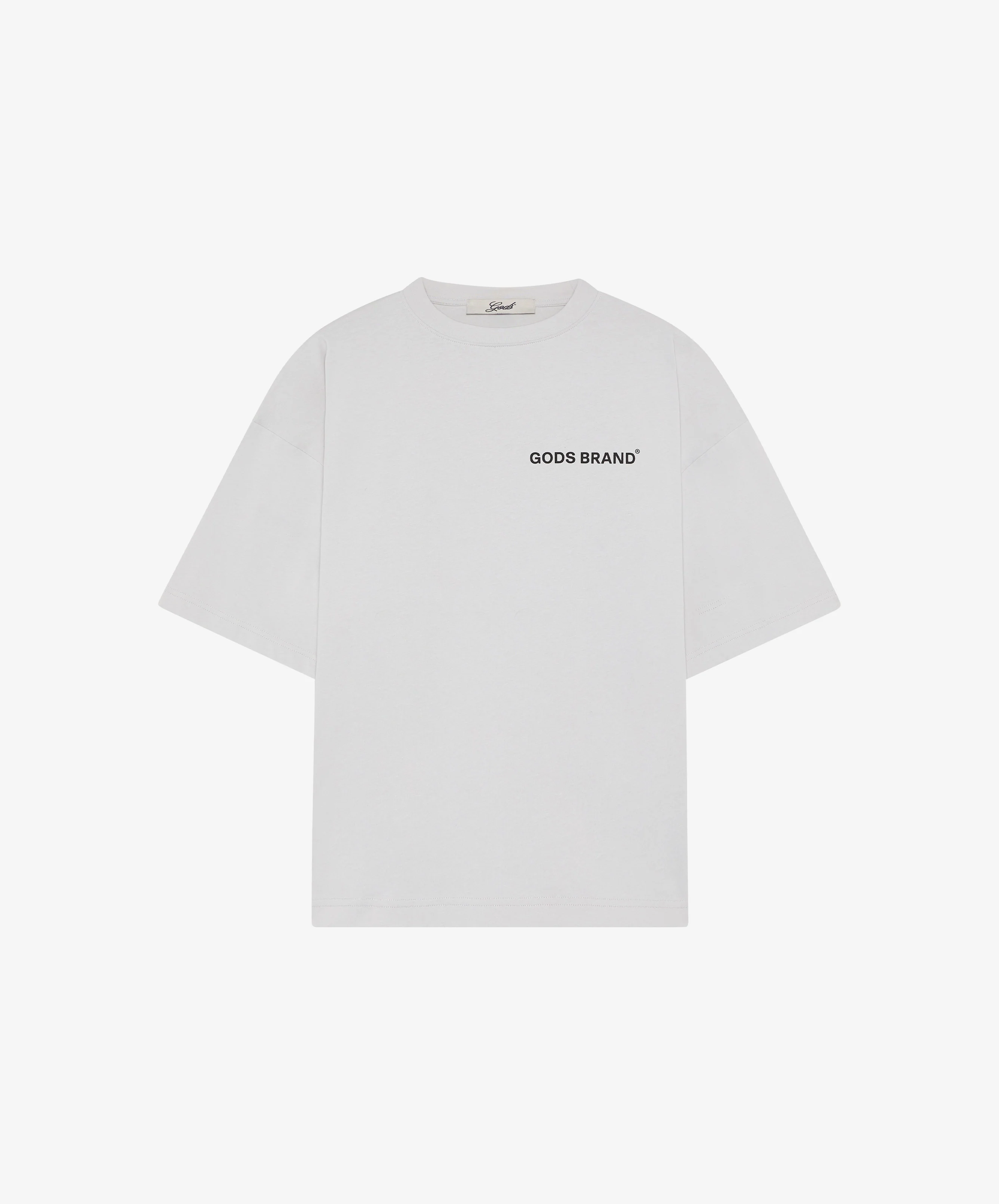 Performance Boxy Tee Light Grey - Image 3