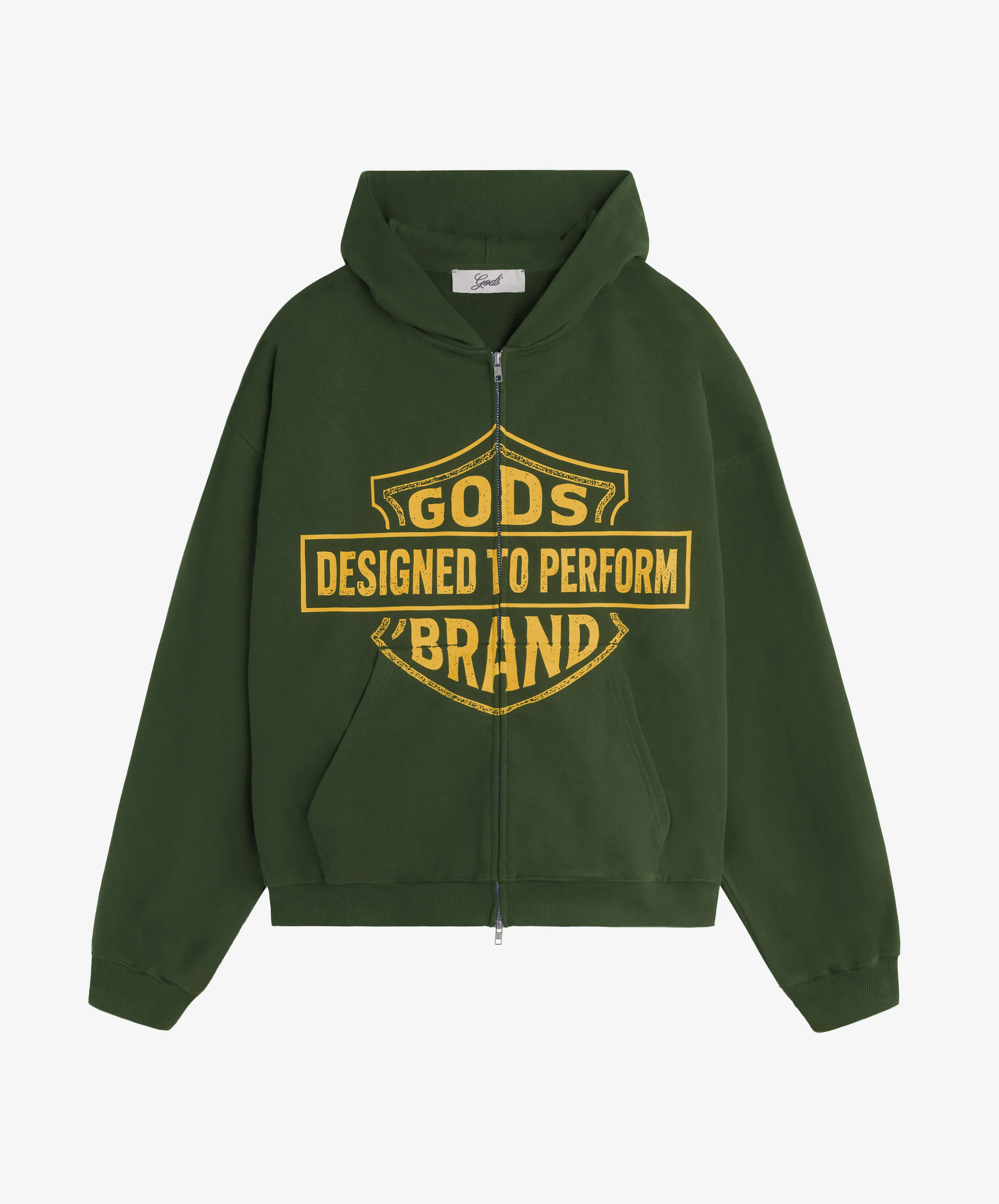 Designed To Perform Zipper Green - Image 2