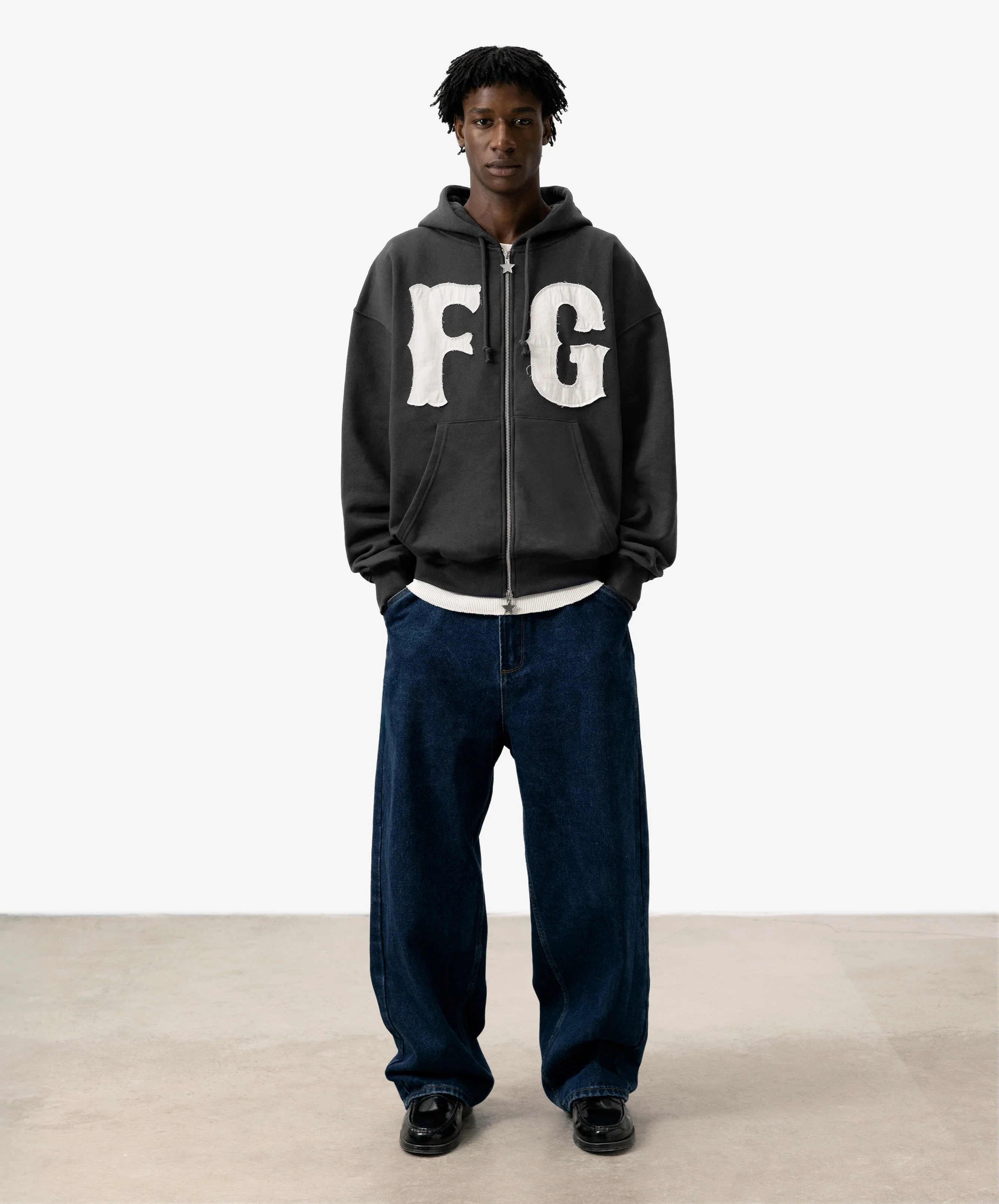 Fg Zipper Dark Grey - Image 5