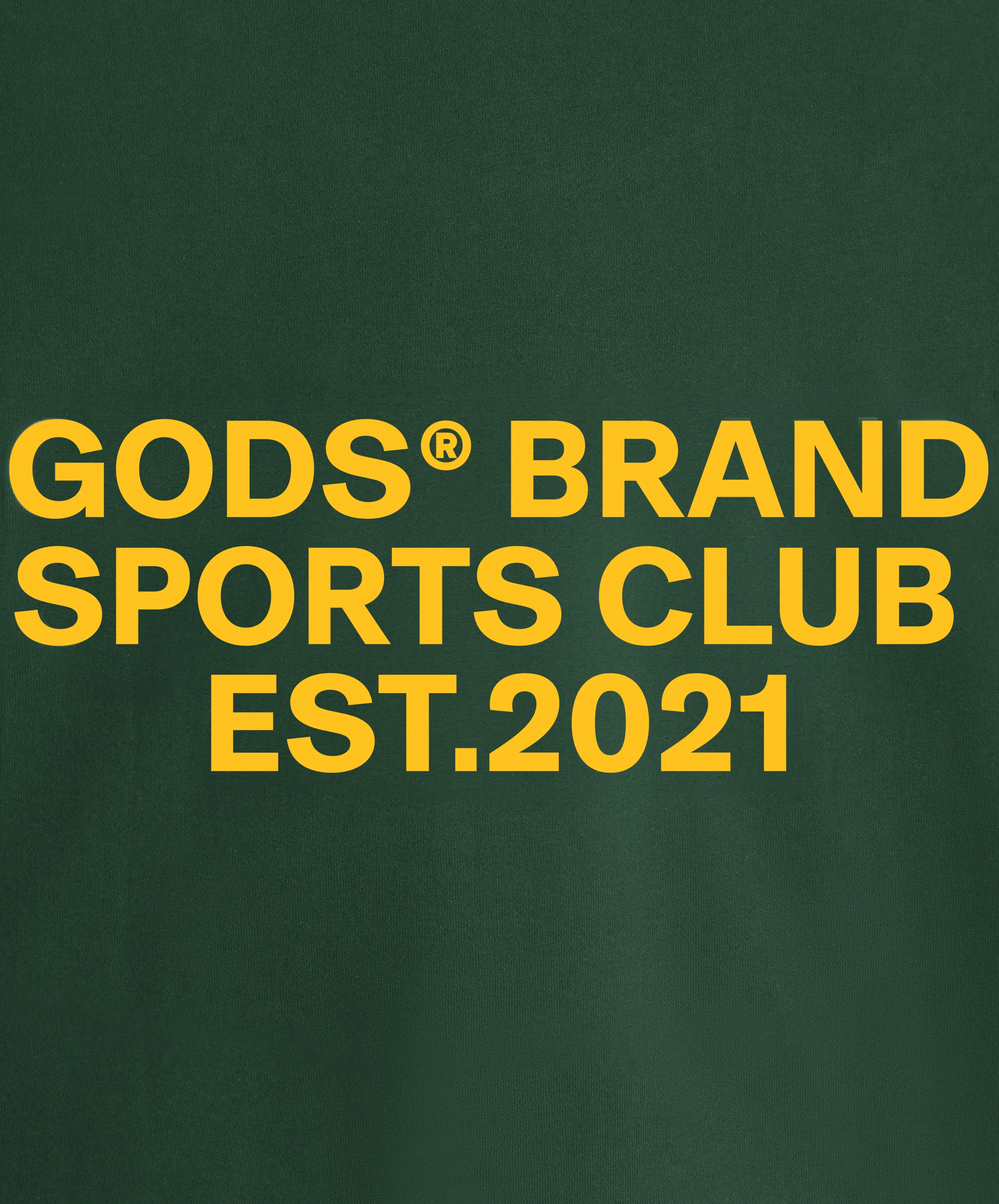 Gods® Brand Sports Club Hoodie Green - Image 7