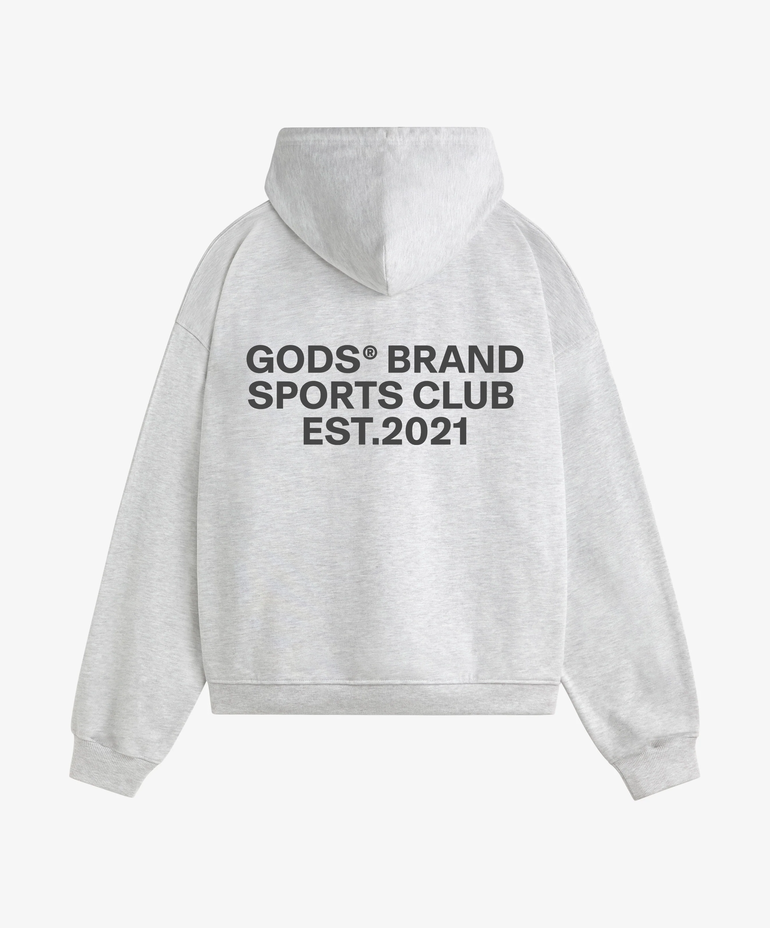 Gods® Brand Sports Club Hoodie Melange - Image 2