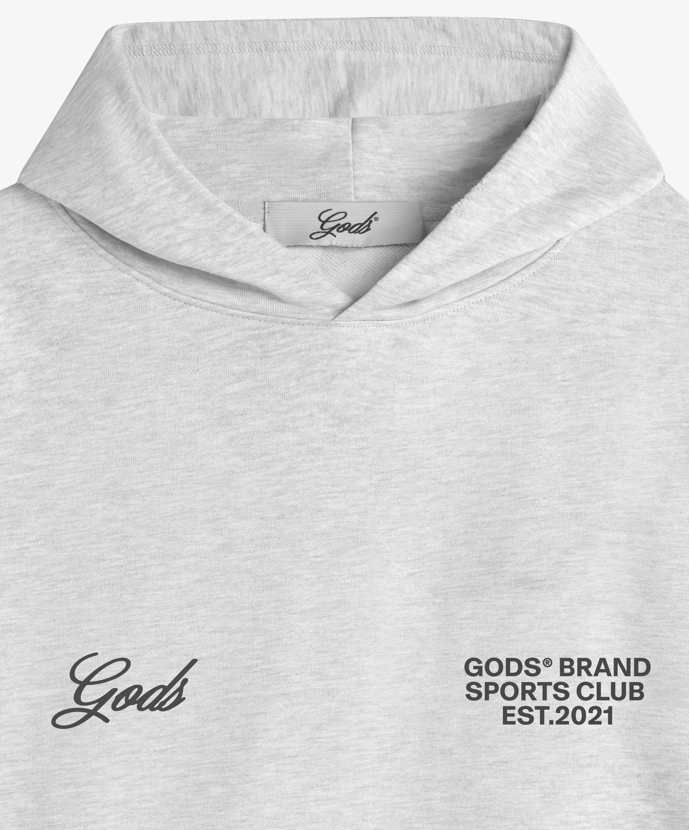 Gods® Brand Sports Club Hoodie Melange - Image 8