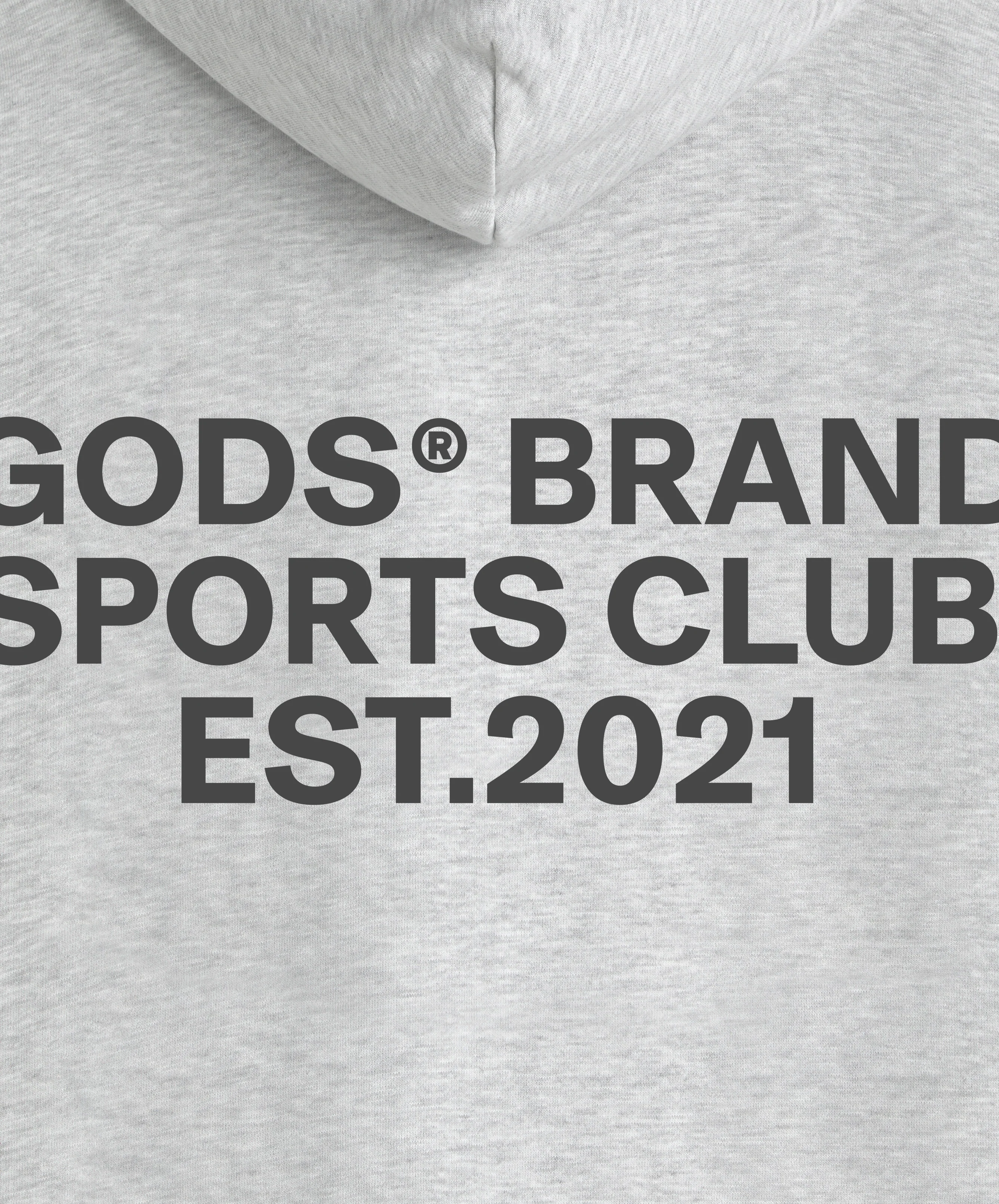 Gods® Brand Sports Club Hoodie Melange - Image 9