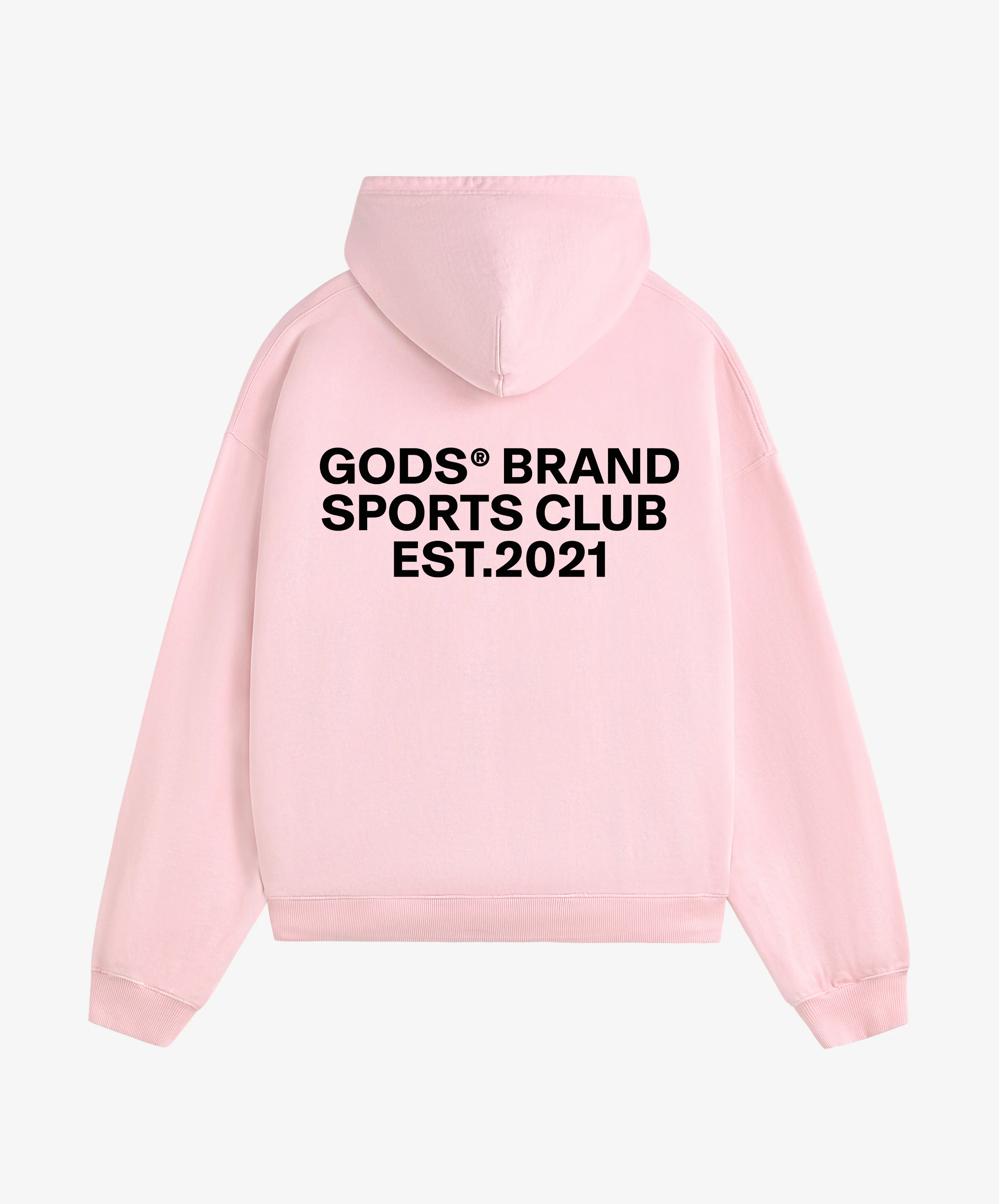 Gods® Brand Sports Club Hoodie Rose - Image 2