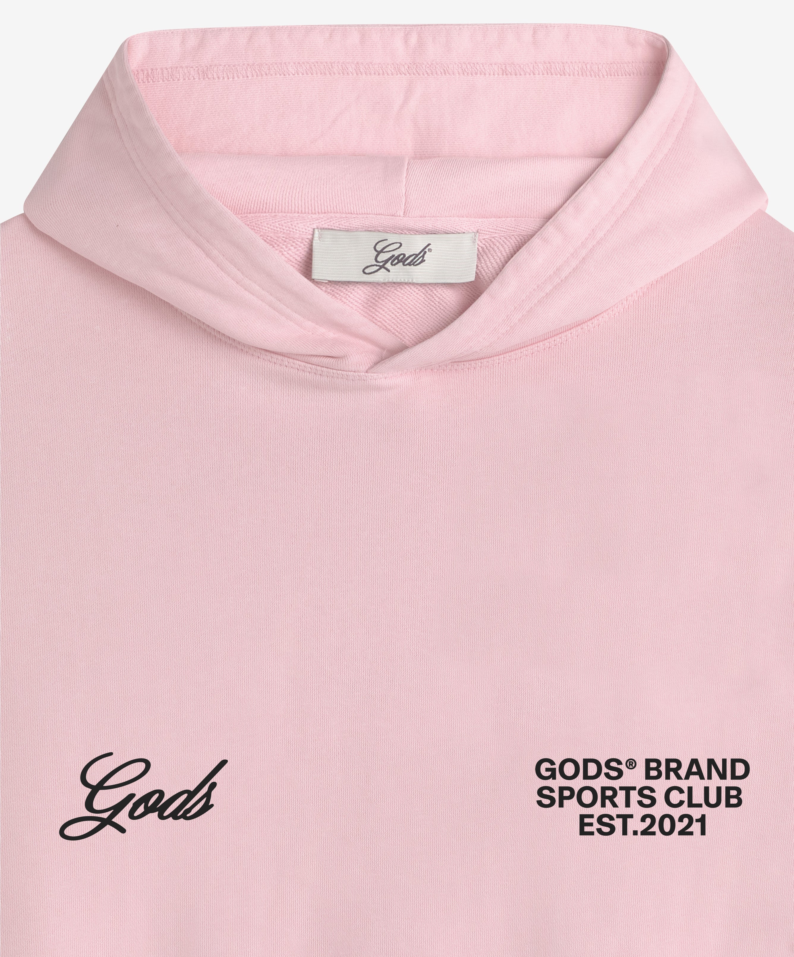Gods® Brand Sports Club Hoodie Rose - Image 7
