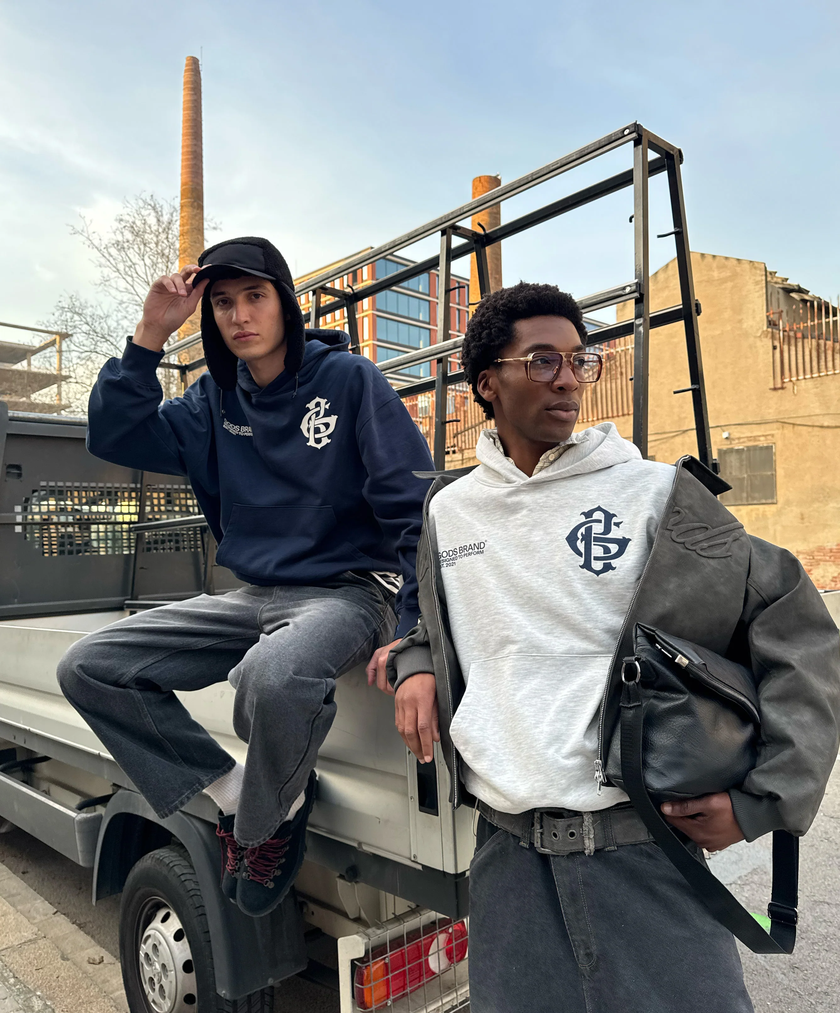 Gods Brand Hoodie Grey - Image 10
