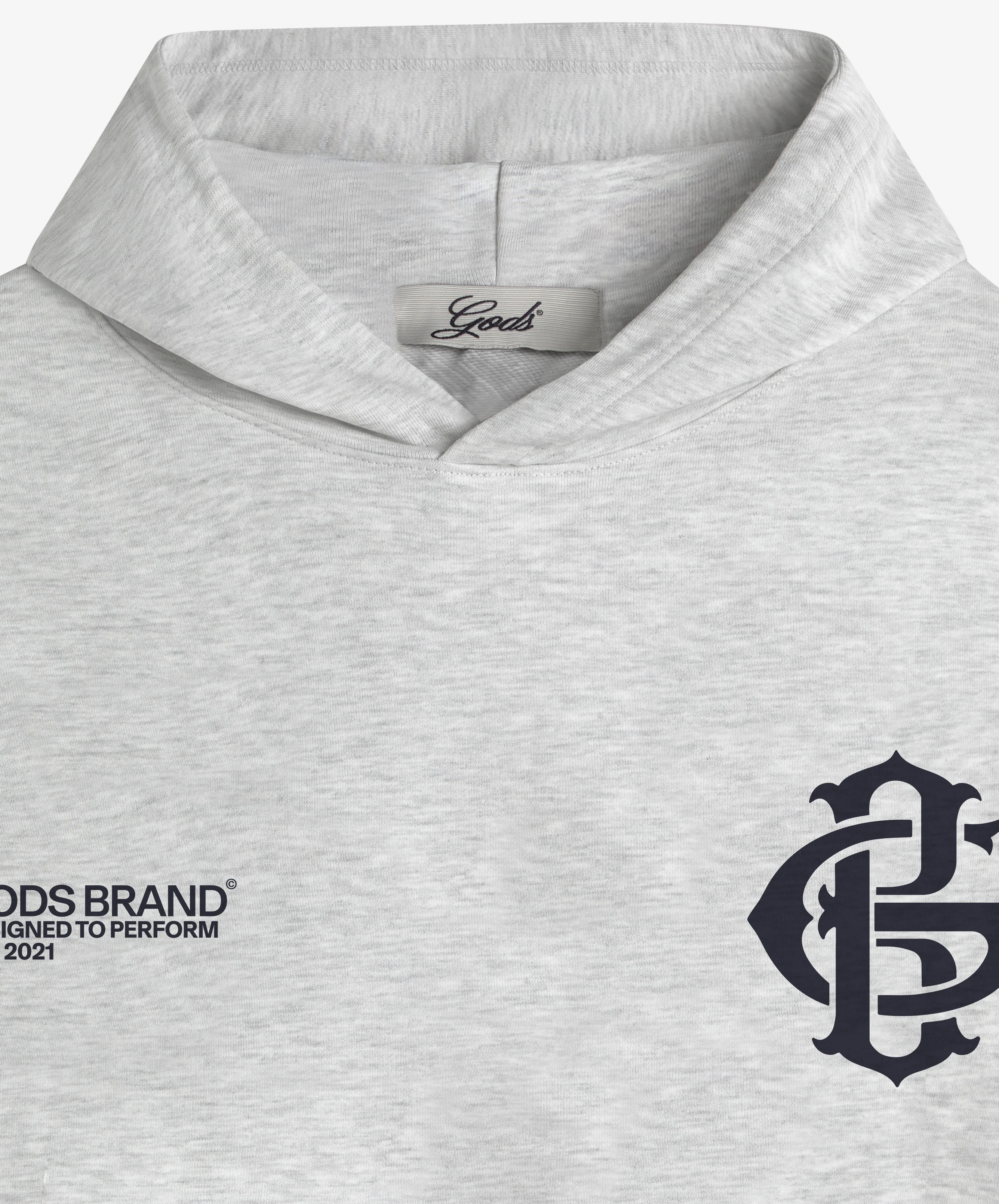 Gods Brand Hoodie Grey - Image 8