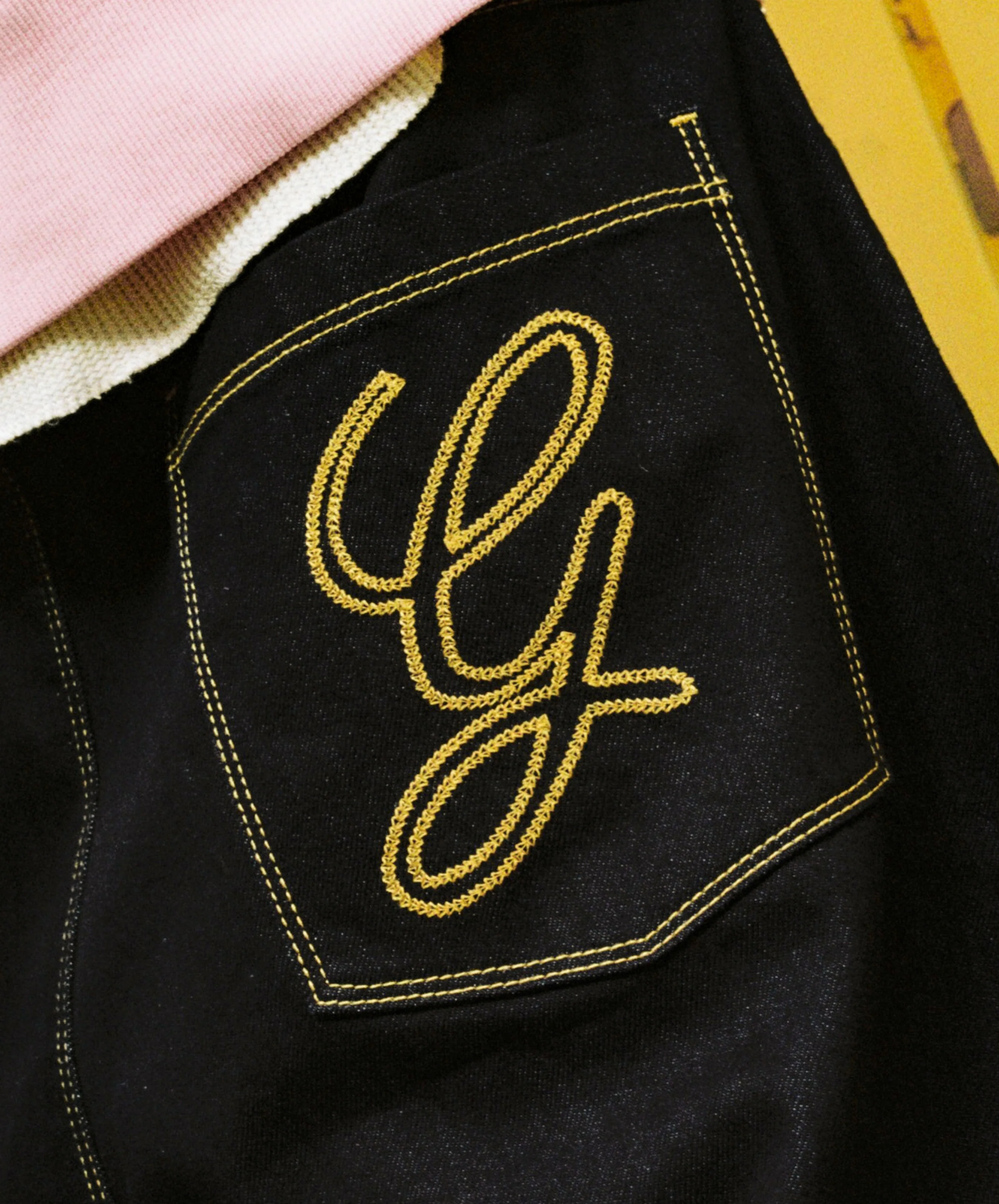 Gods Denim Shorts Navy - Image 4