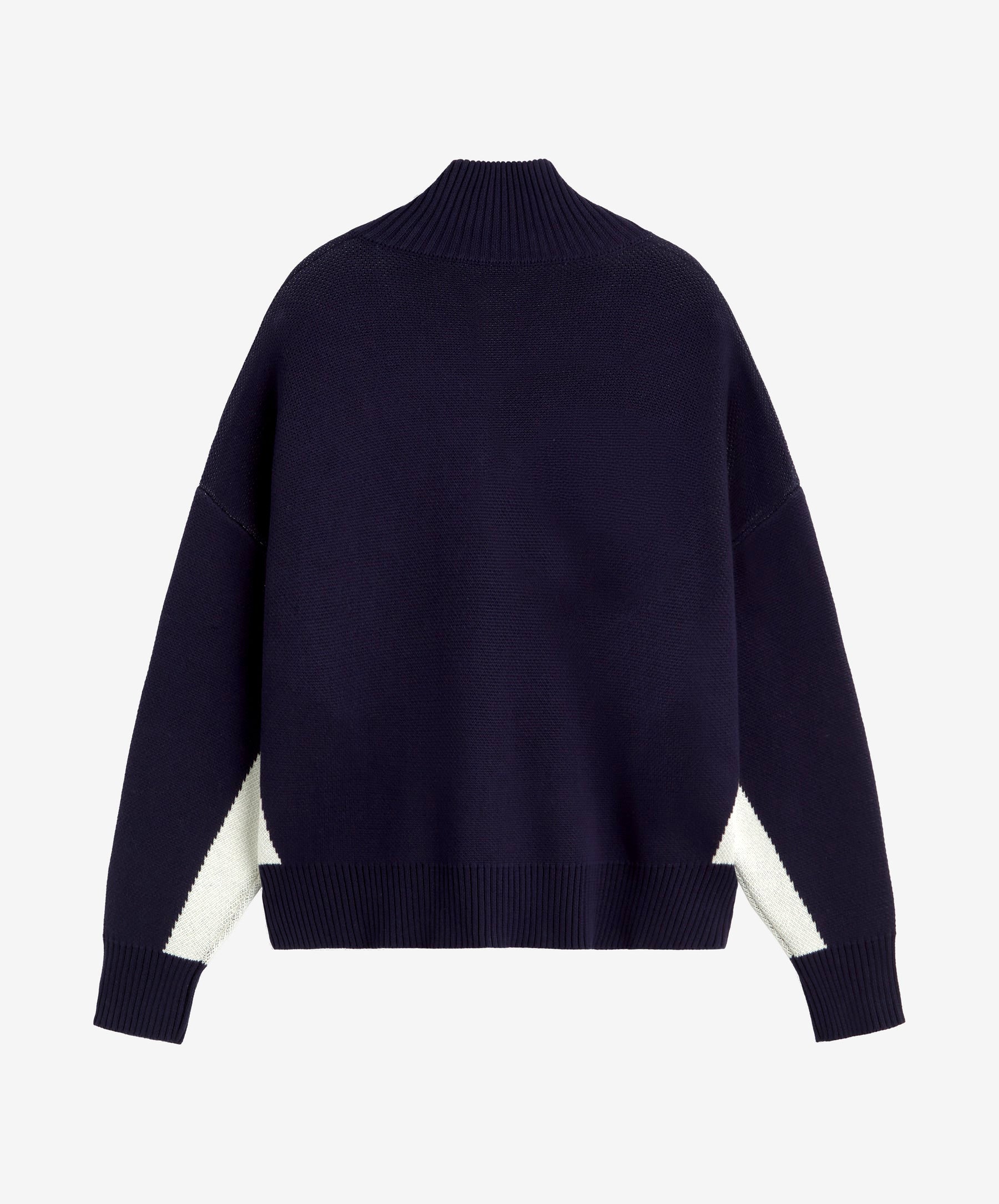 Gods FC Knitted Zipper Navy - Image 4