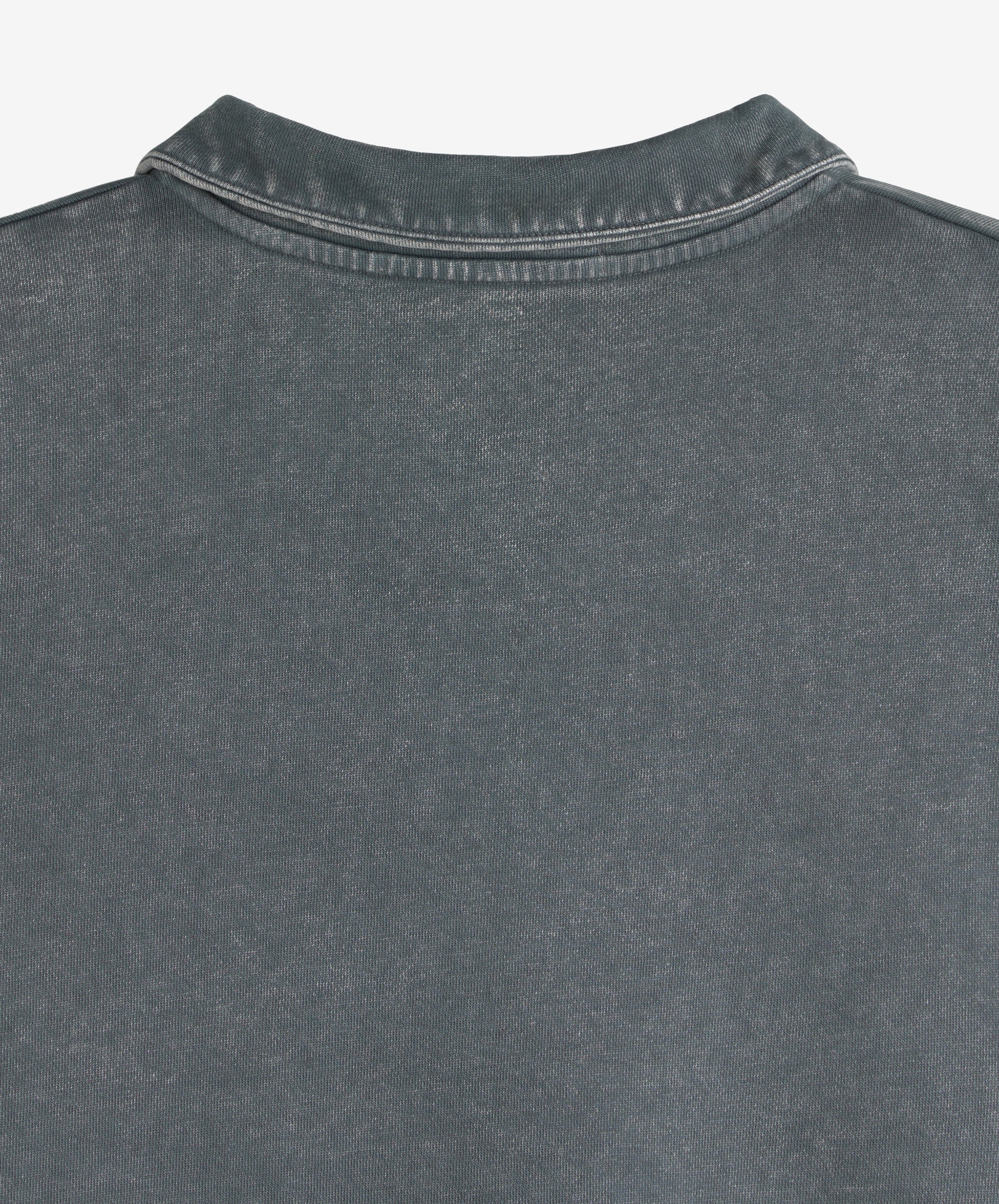 Gods Half Zip Washed Dark Grey - Image 6