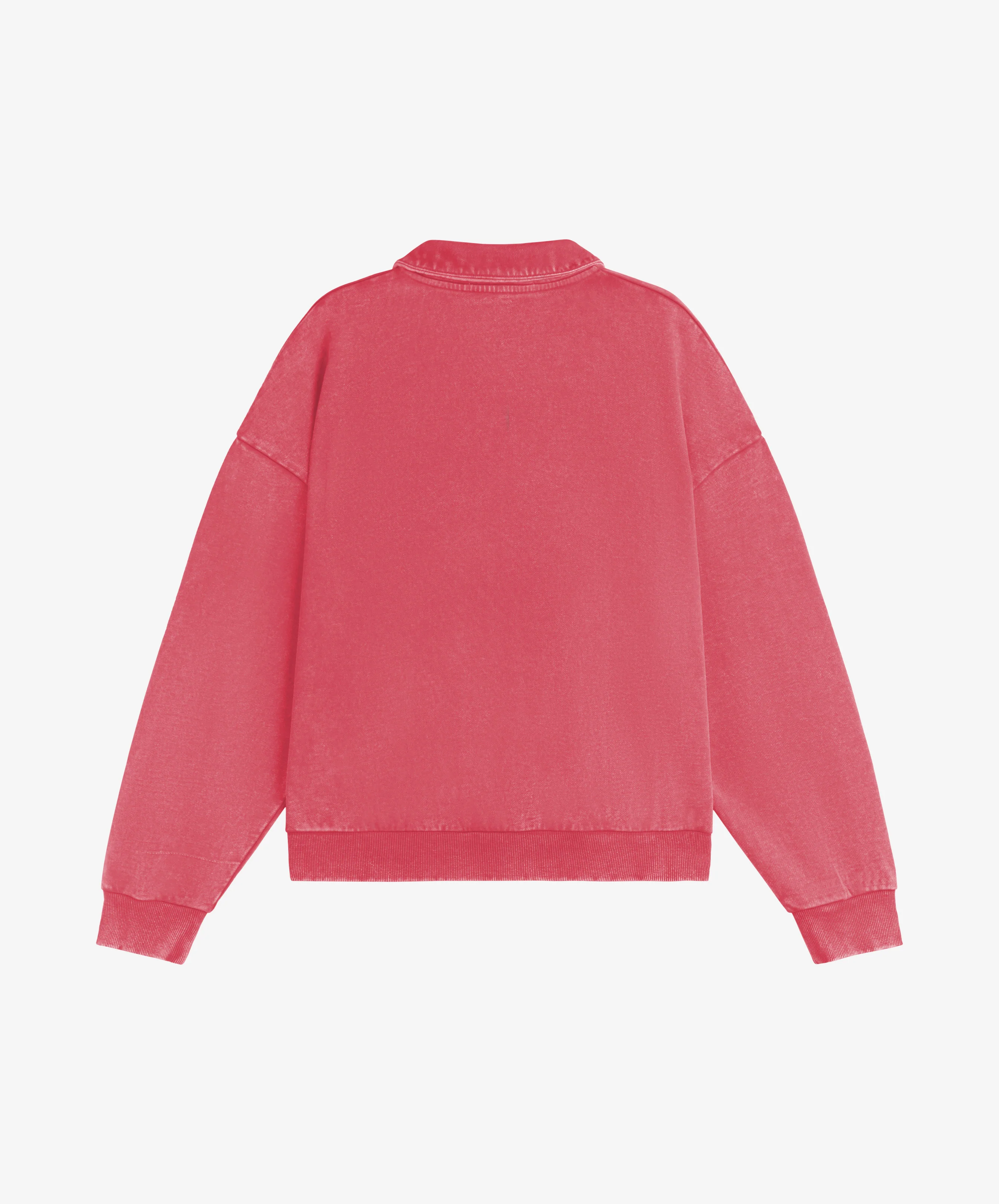 Gods Half Zip Washed Red - Image 4