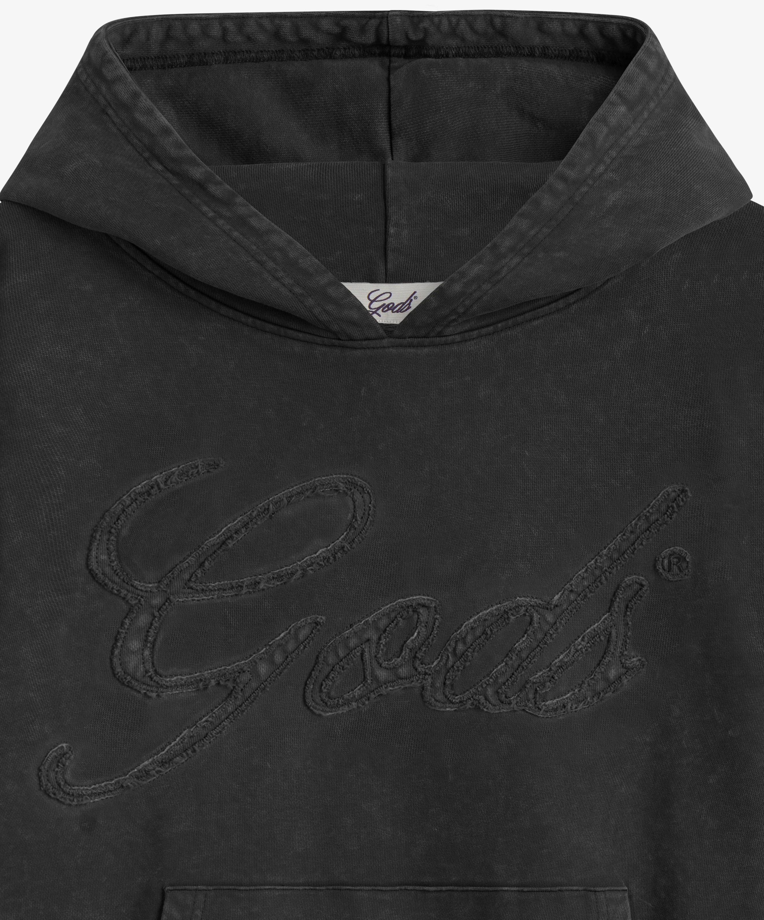 Gods Hoodie Black - Image 5
