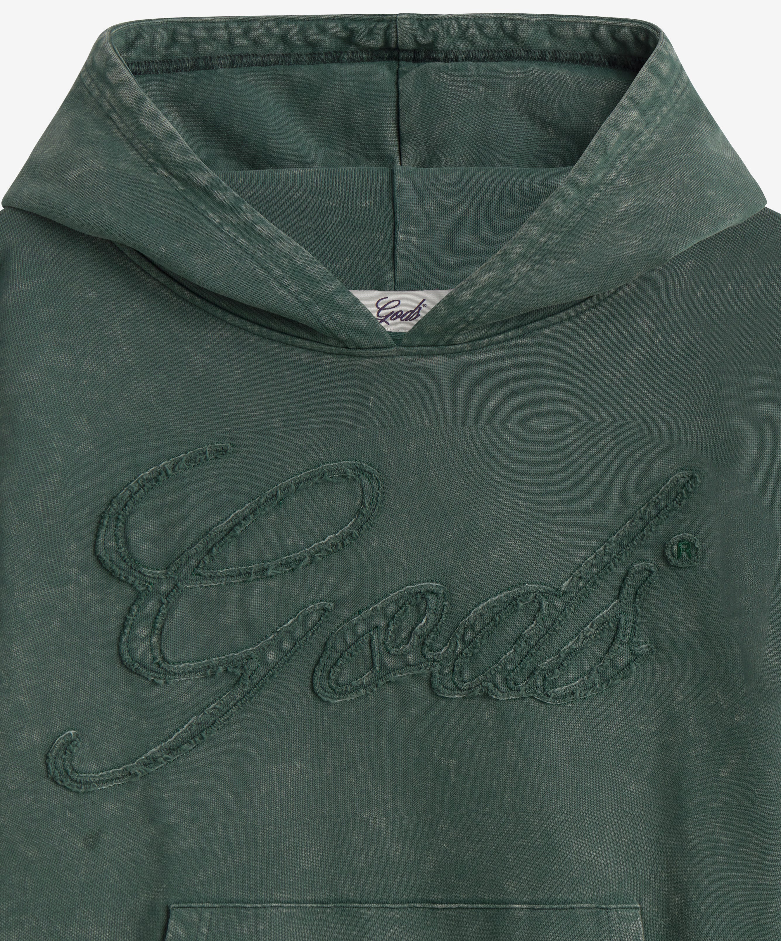 Gods Hoodie Green - Image 5