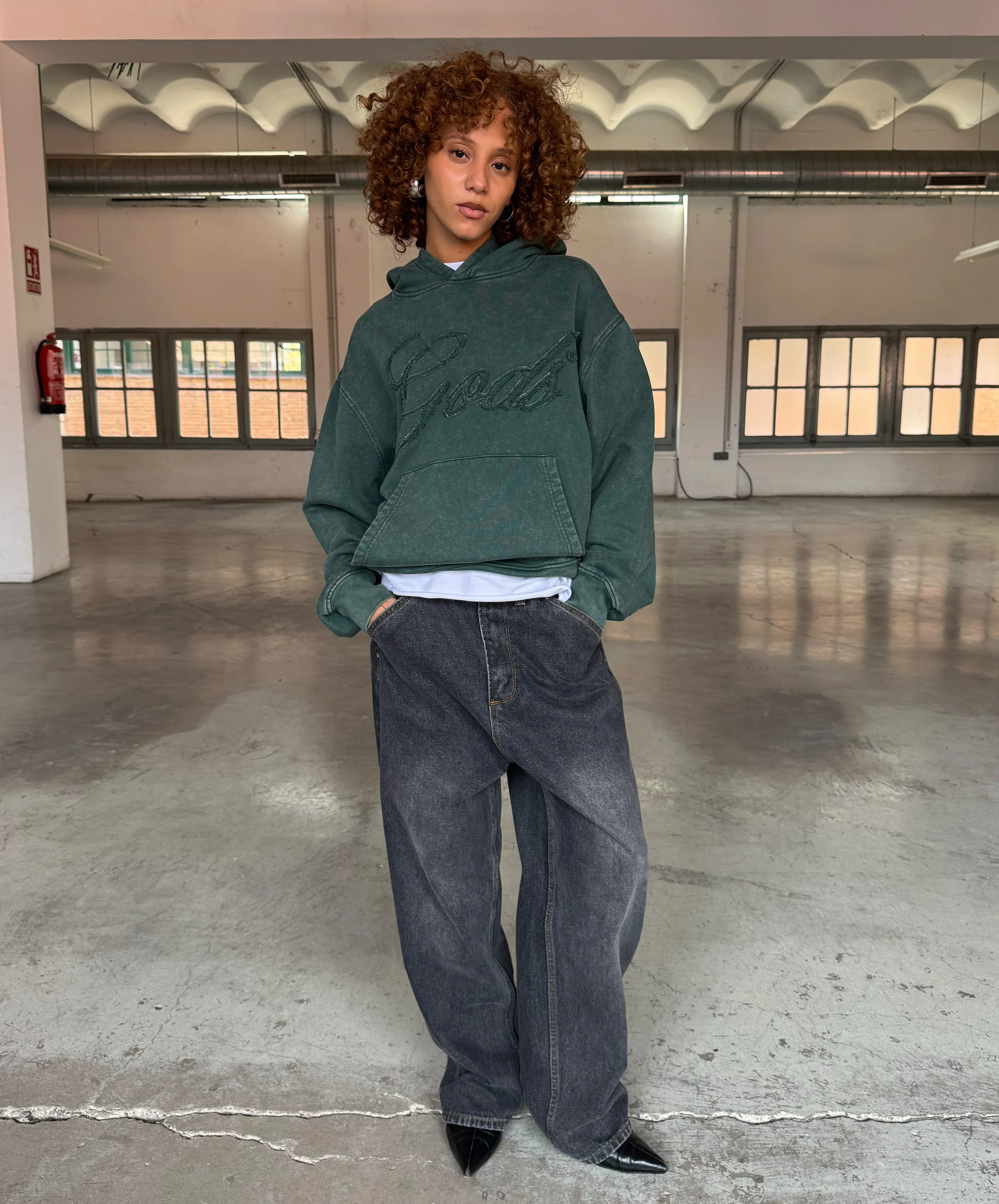 Gods Hoodie Green - Image 6