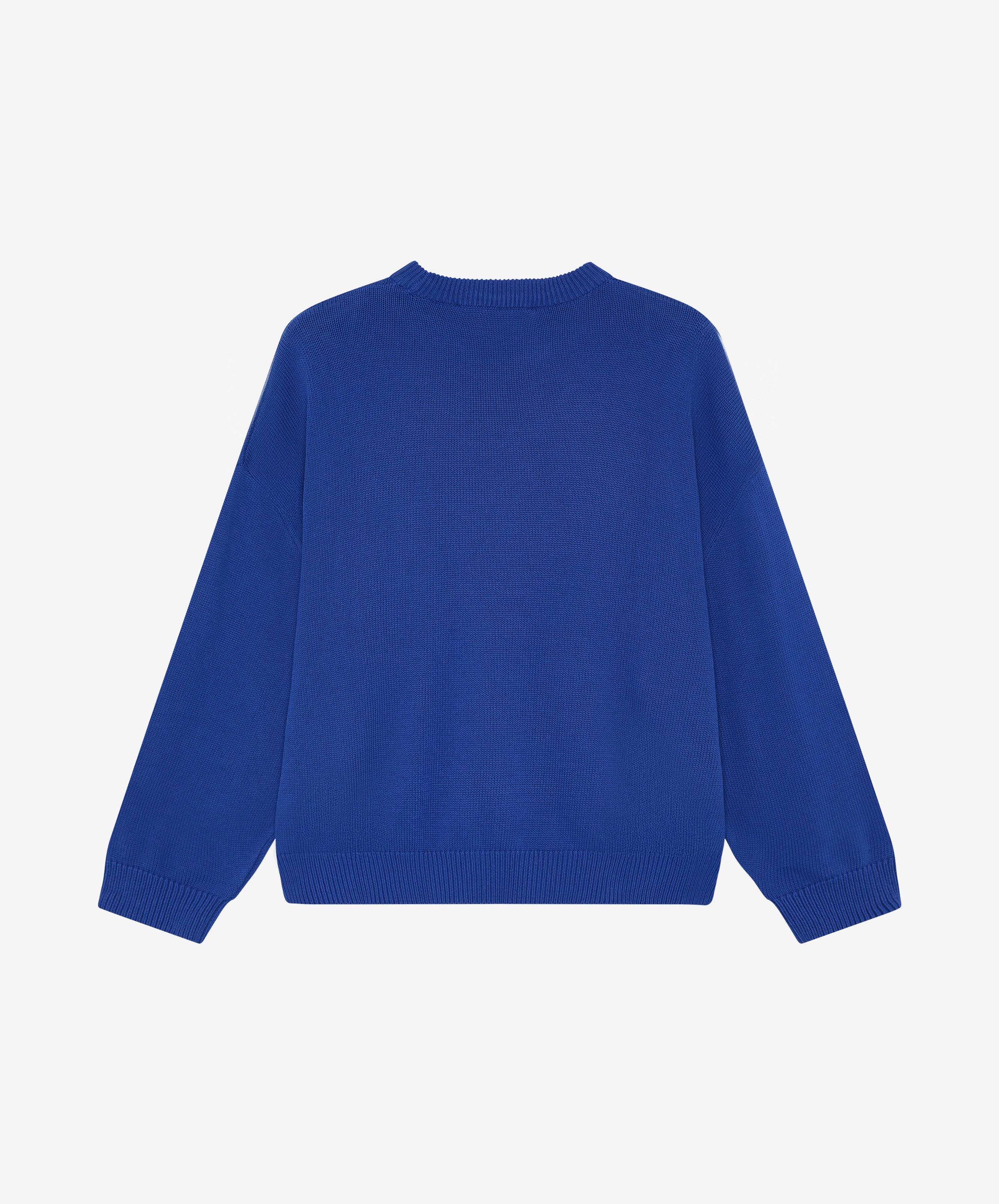 Gods Knitted Sweater Blue - Image 3