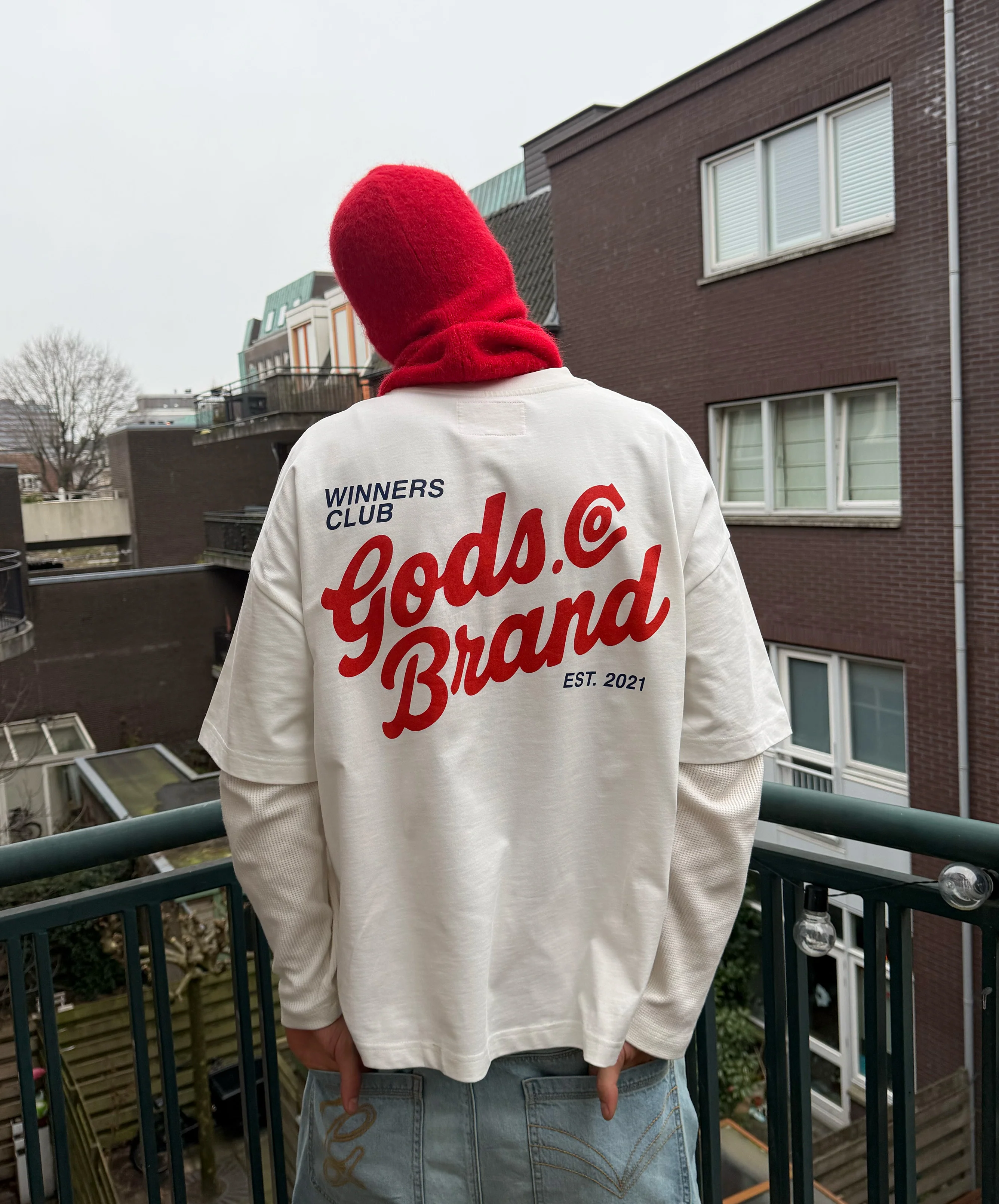 Gods Of Love Tee Cream - Image 2
